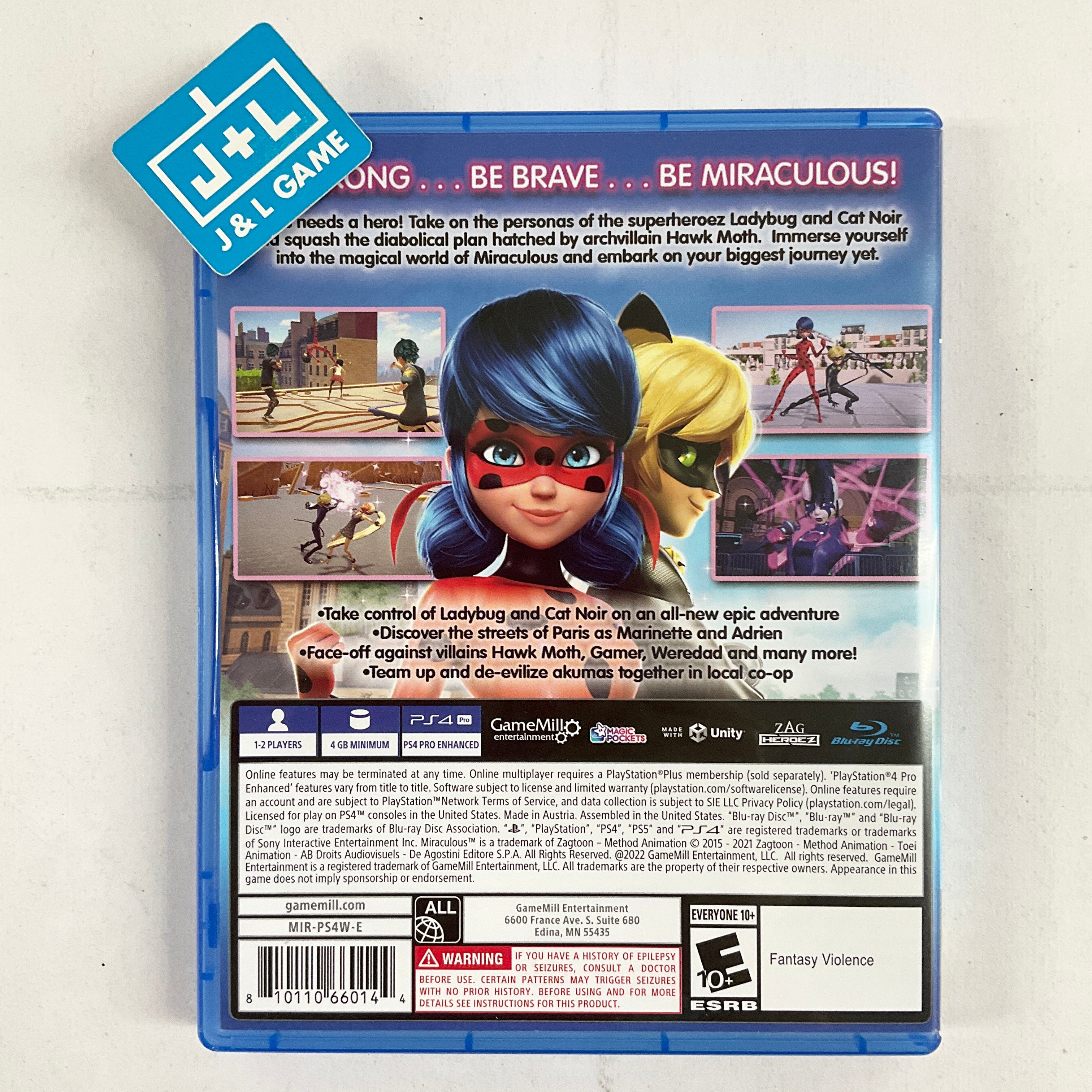 Miraculous: Rise of the Sphinx - (PS4) PlayStation 4 [Pre-Owned] Video Games GameMill Entertainment