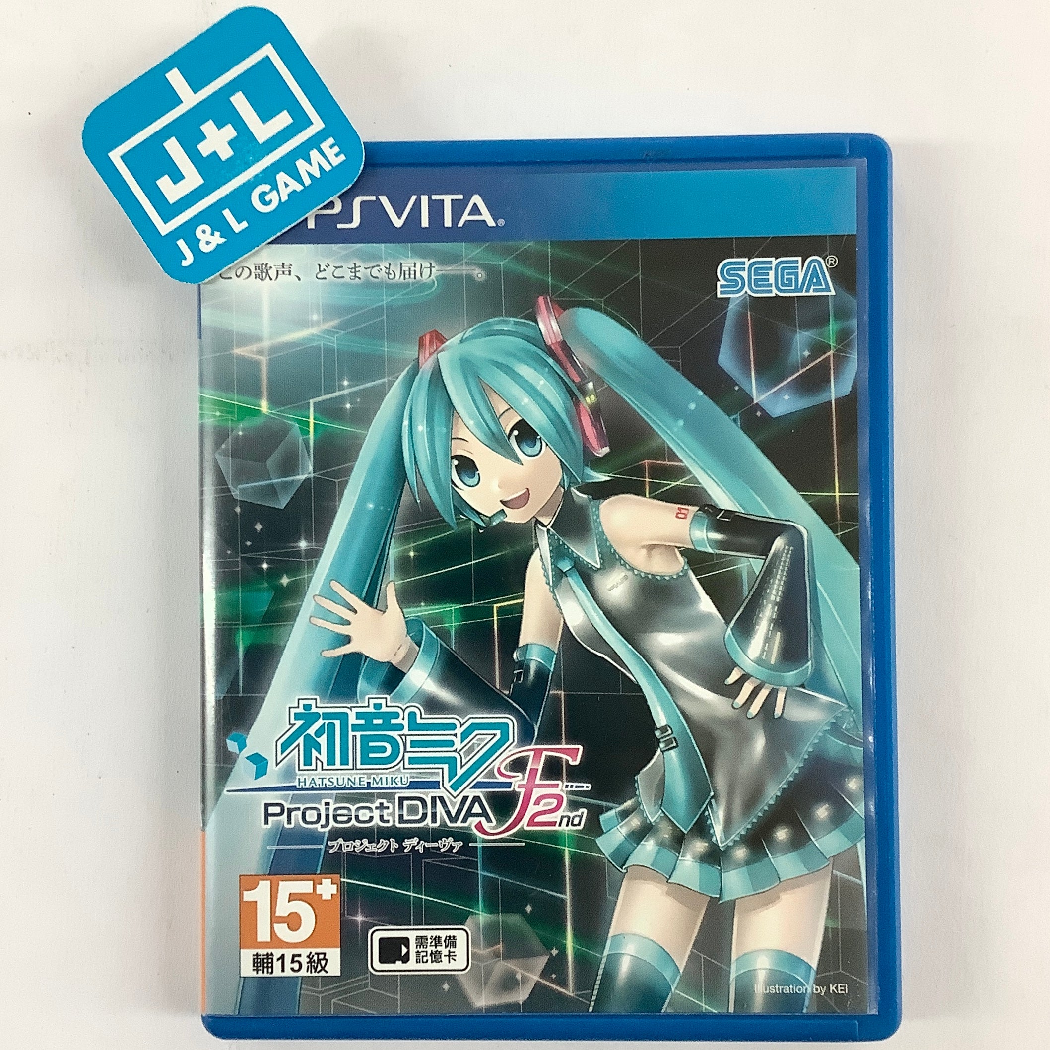 Hatsune Miku Project DIVA-F 2nd (Japanese Sub) - (PSV) PlayStation Vita [Pre-Owned] (Asia Import) Video Games SEGA   