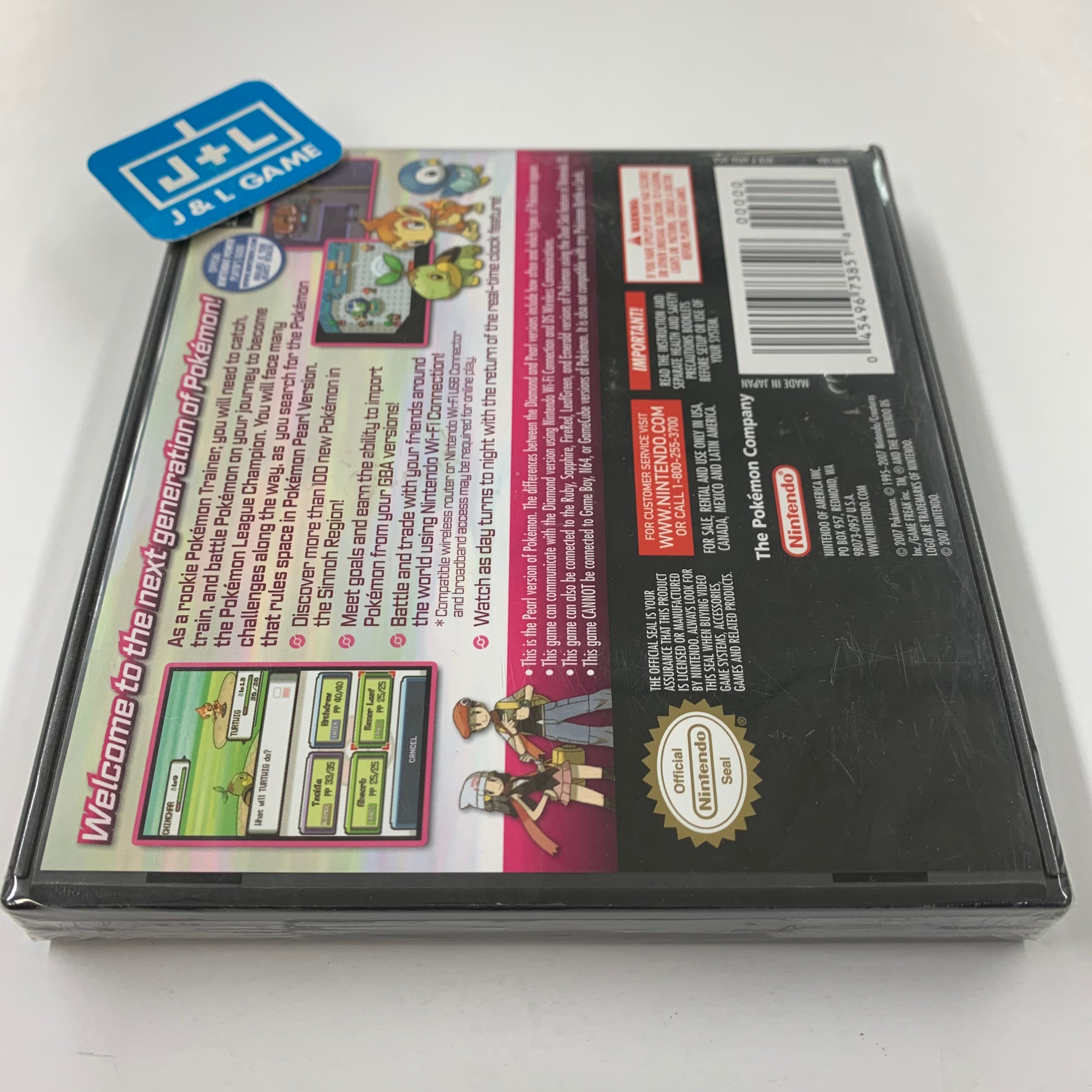 Pokemon Pearl Version - (NDS) Nintendo DS Video Games Nintendo   