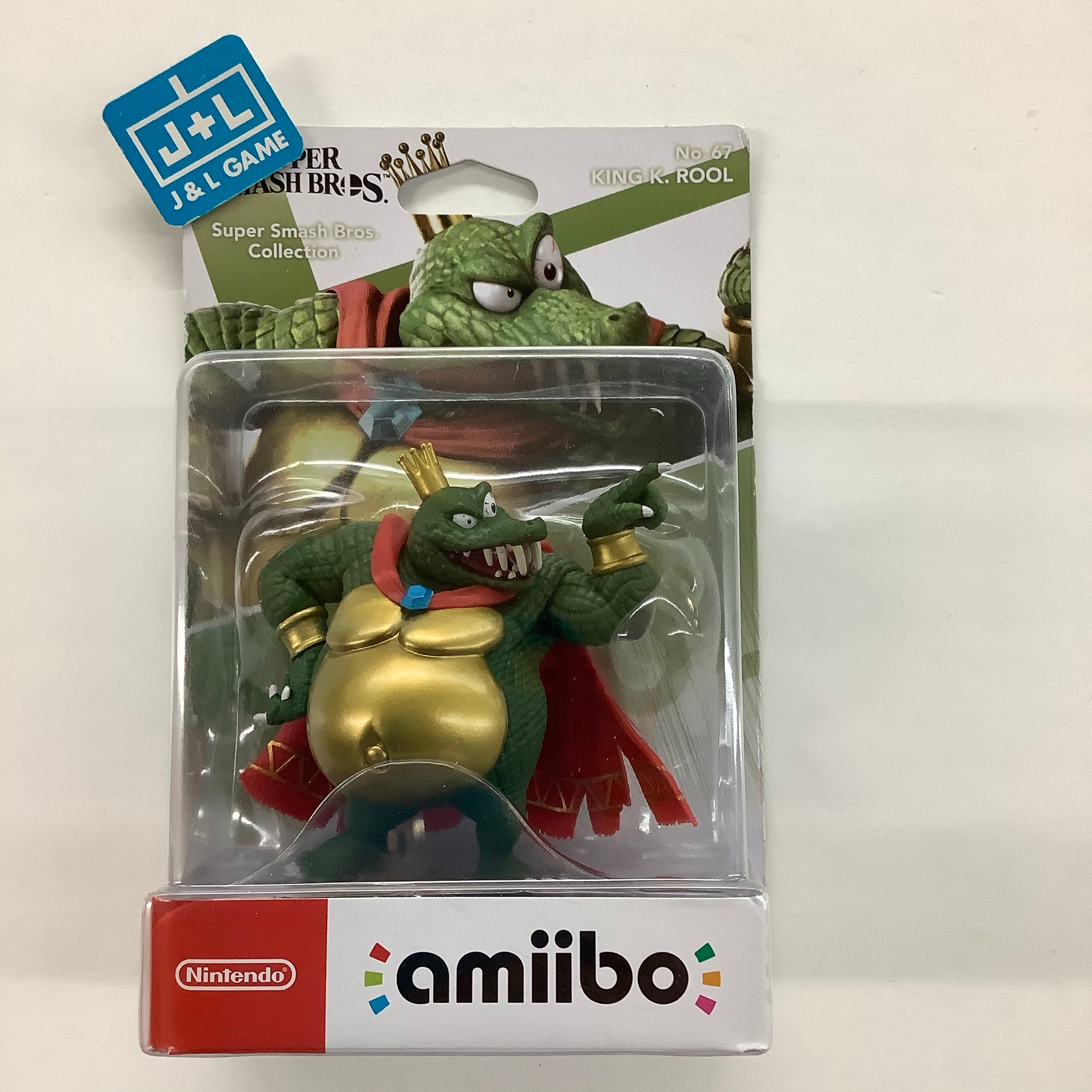 King K. Rool (Super Smash Bros. series) - Nintendo Switch Amiibo (European Import) Amiibo Nintendo   