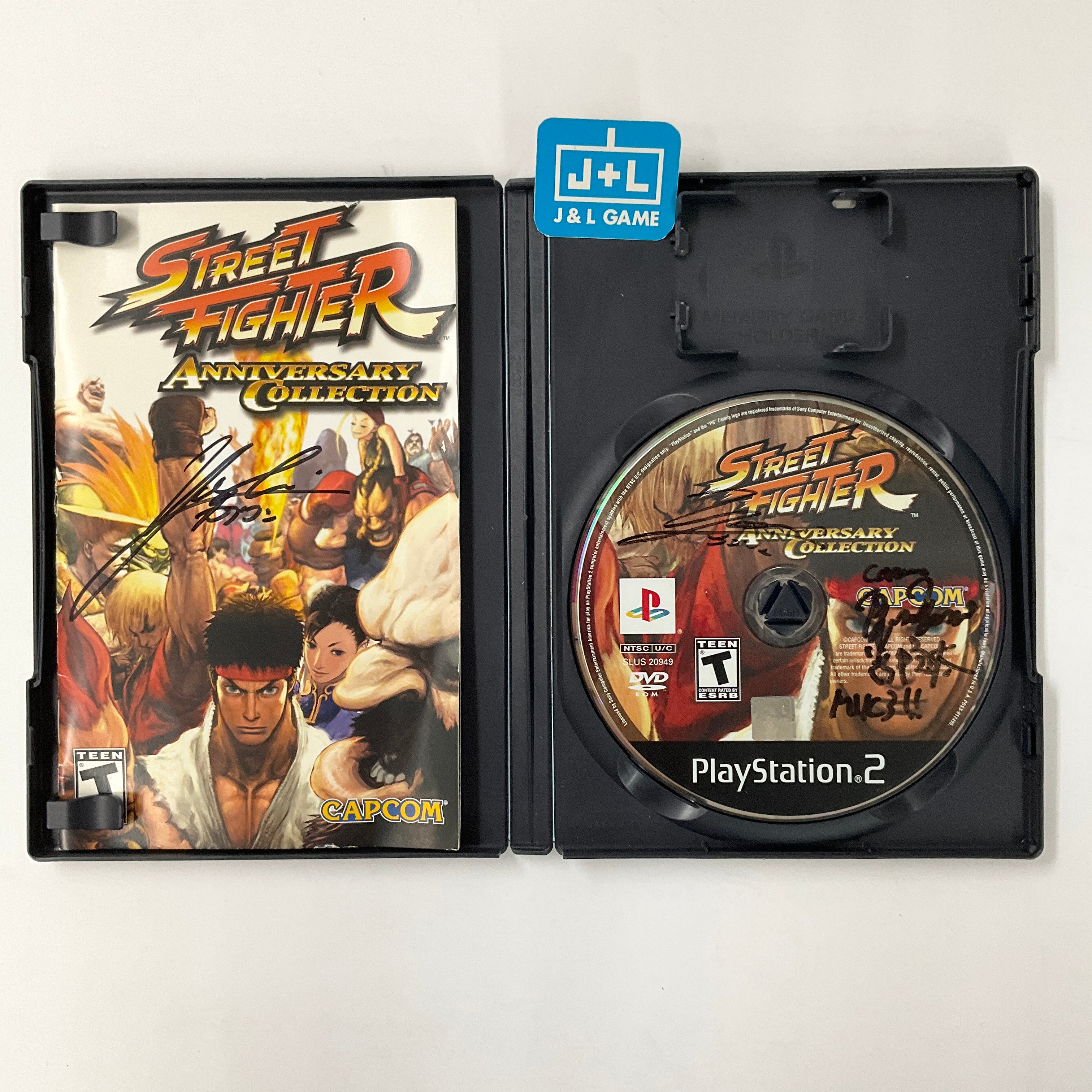 Street Fighter Anniversary collection - (PS2) PlayStation 2 [Pre-Owned] Video Games Capcom   