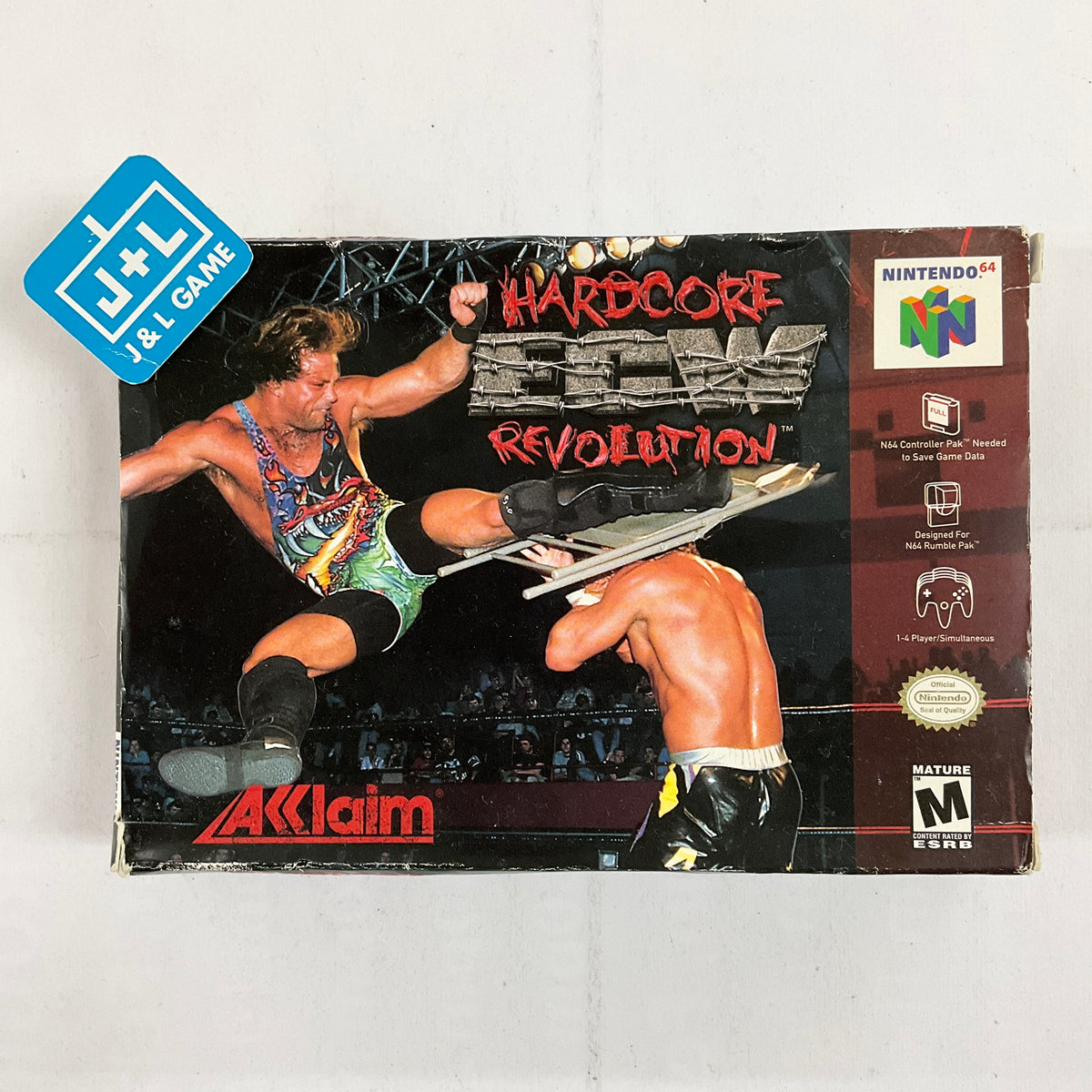ECW Hardcore Revolution - (N64) Nintendo 64 [Pre-Owned] | J&L Game