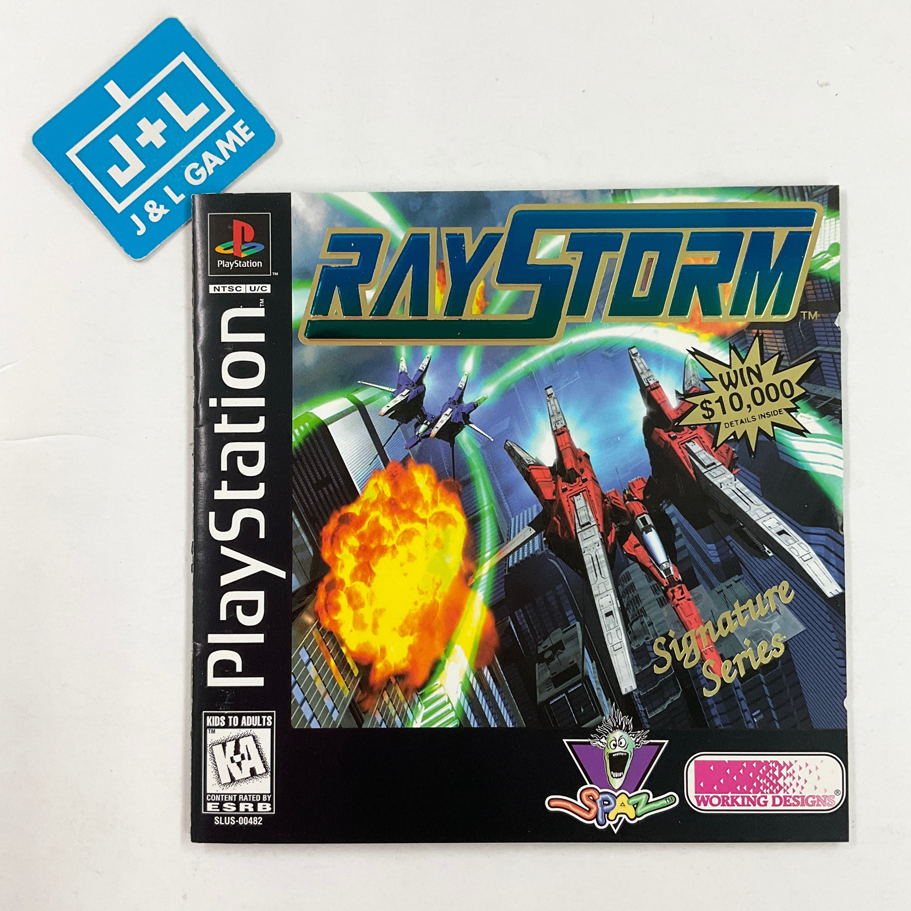 RayStorm - (PS1) PlayStation 1 [Pre-Owned] Video Games Working Designs   