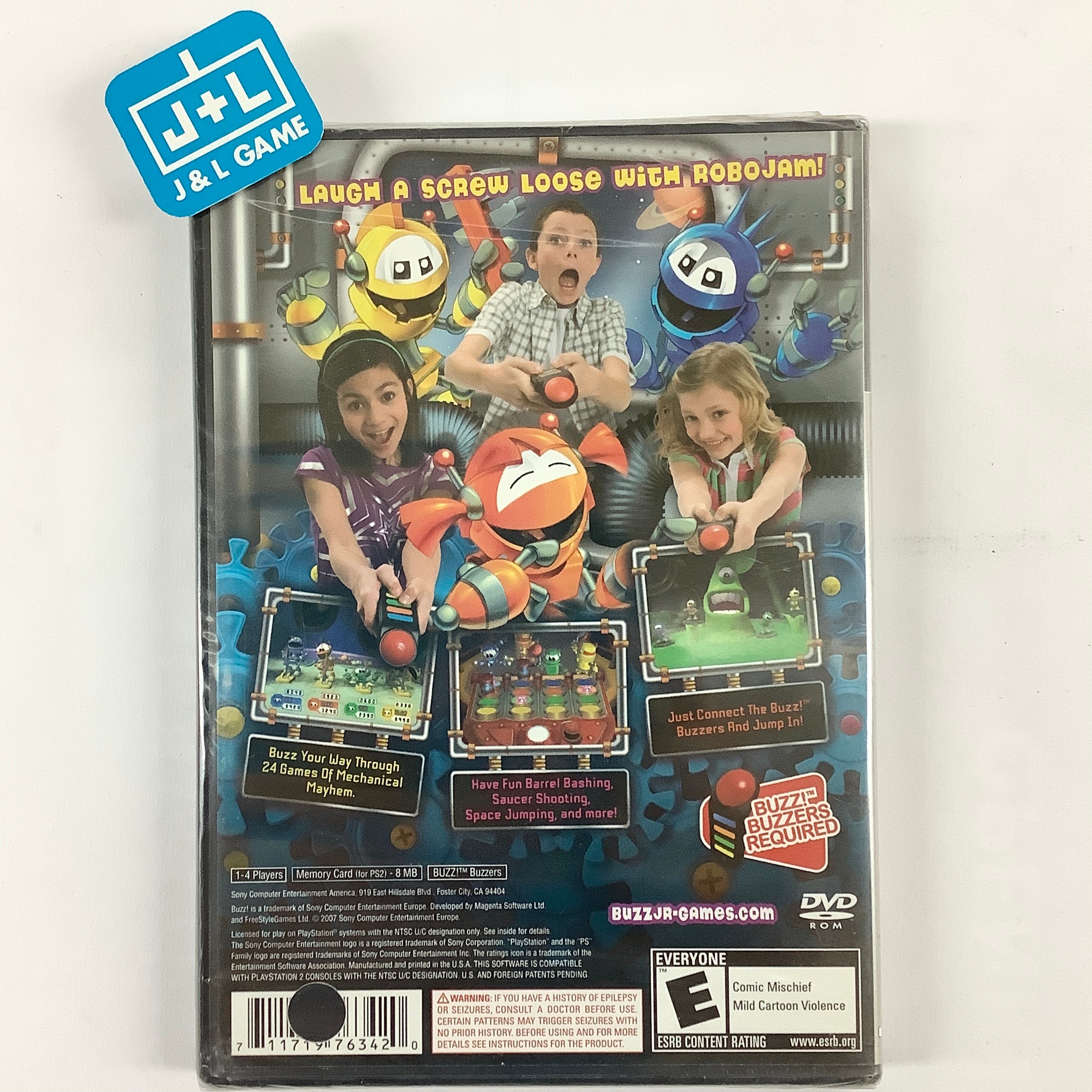 BUZZ Jr. Robo Jam - (PS2) PlayStation 2 | J&L Game
