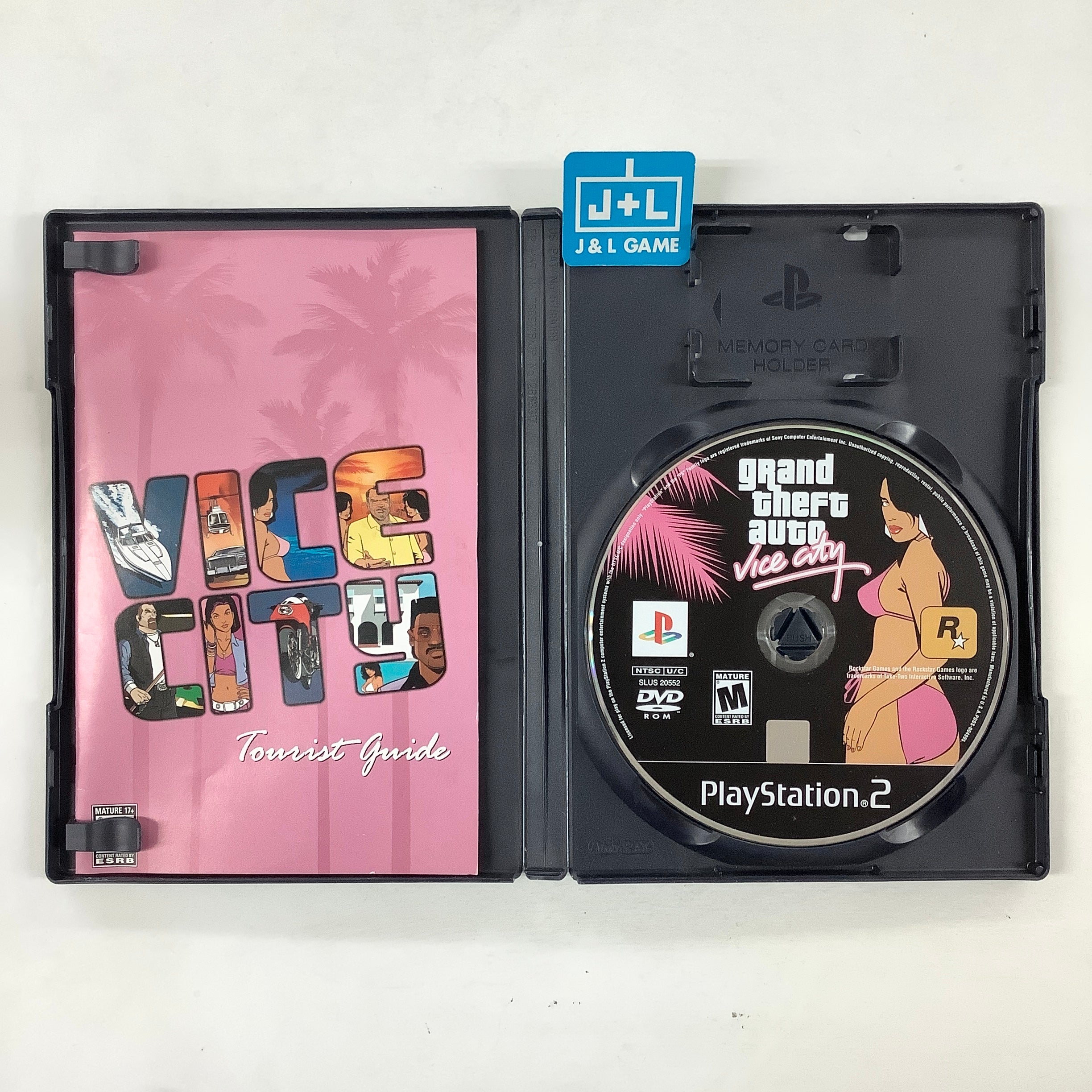 Grand Theft Auto: Vice City - (PS2) PlayStation 2 [Pre-Owned] Video Games Rockstar Games   
