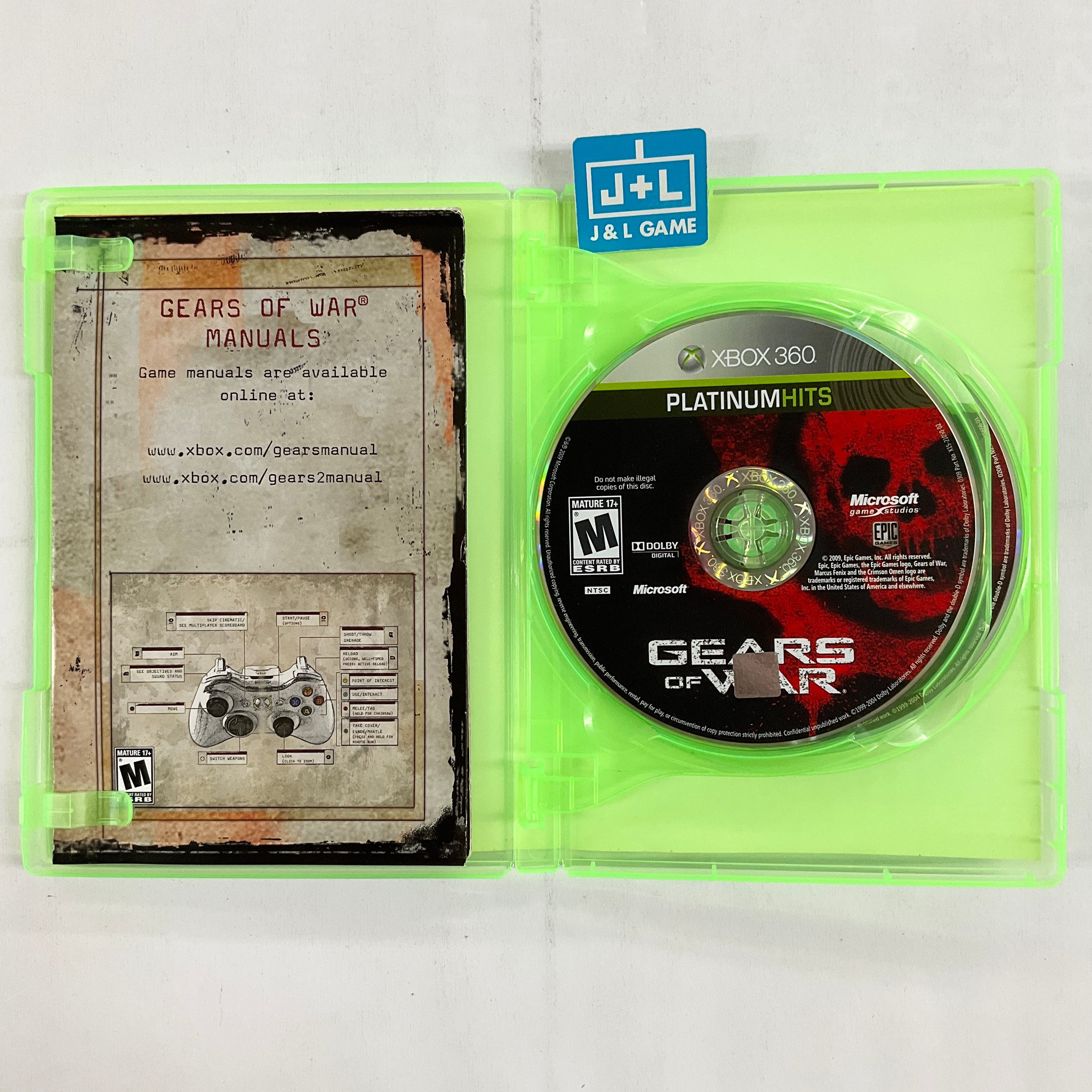 Gears of War Triple Pack - Xbox 360 [Pre-Owned] Video Games Microsoft Game Studios   