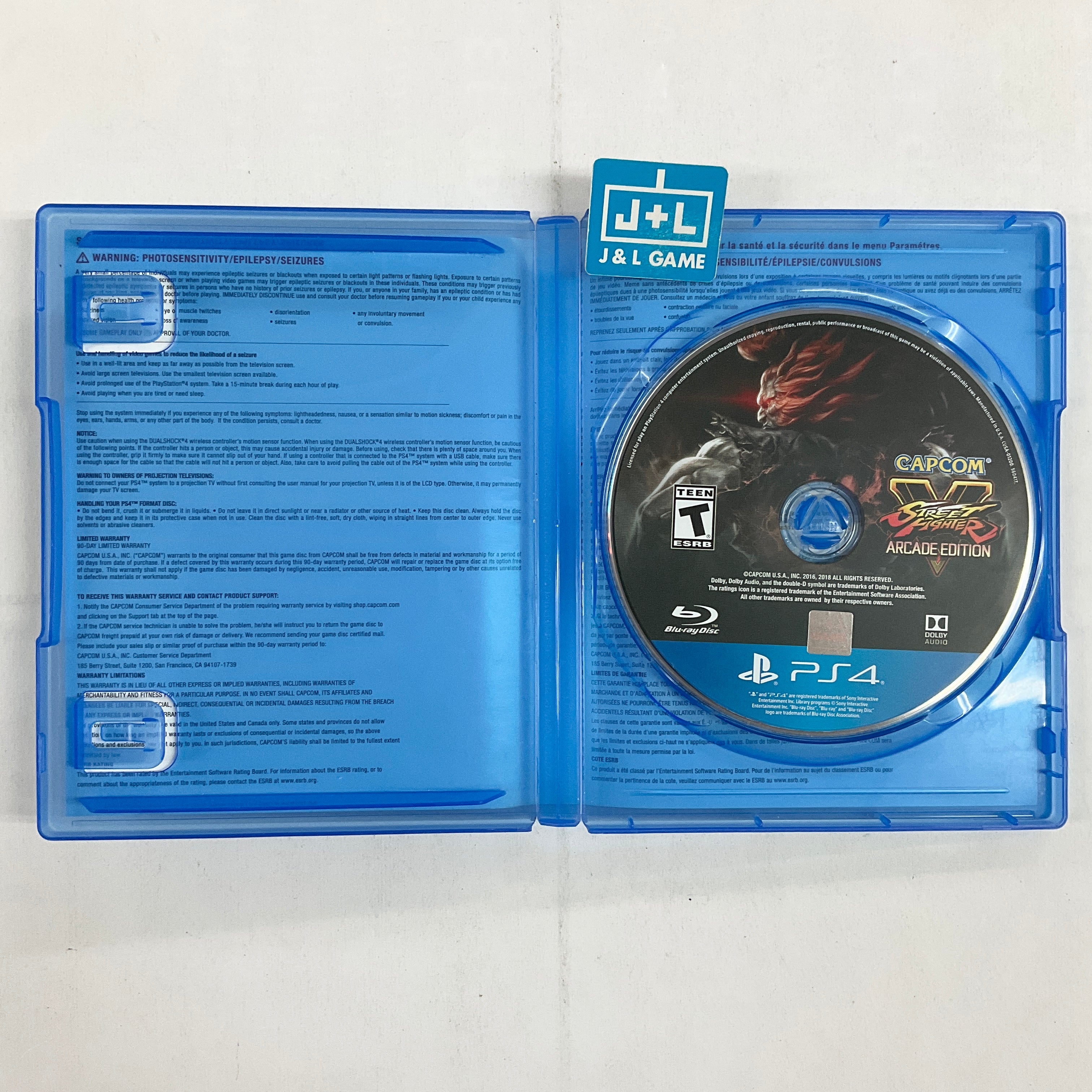 Street Fighter V: Arcade Edition - (PS4) PlayStation 4 [Pre-Owned] Video Games Capcom   