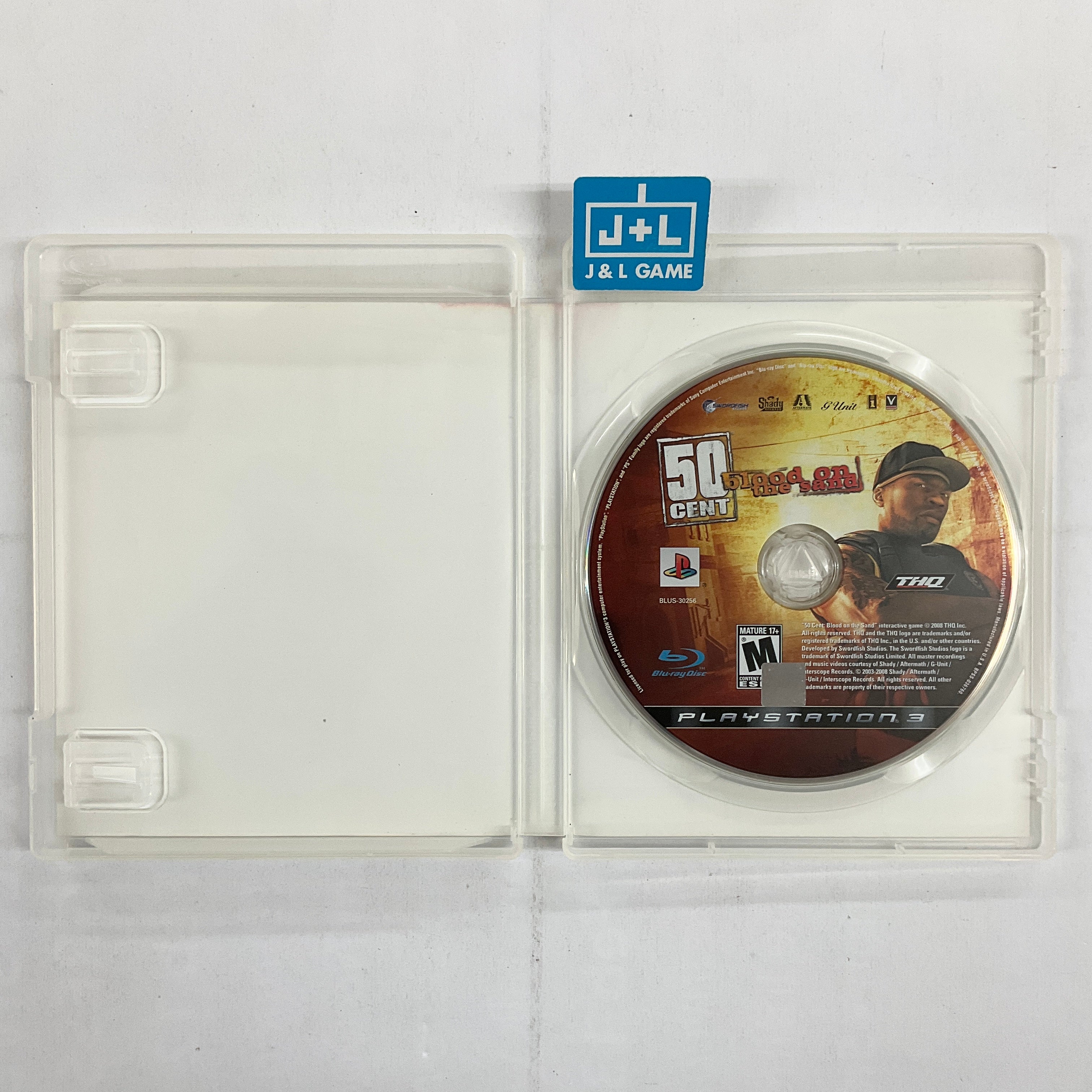 50 Cent Blood on the Sand PS3 PlayStation 3 Pre Owned J L