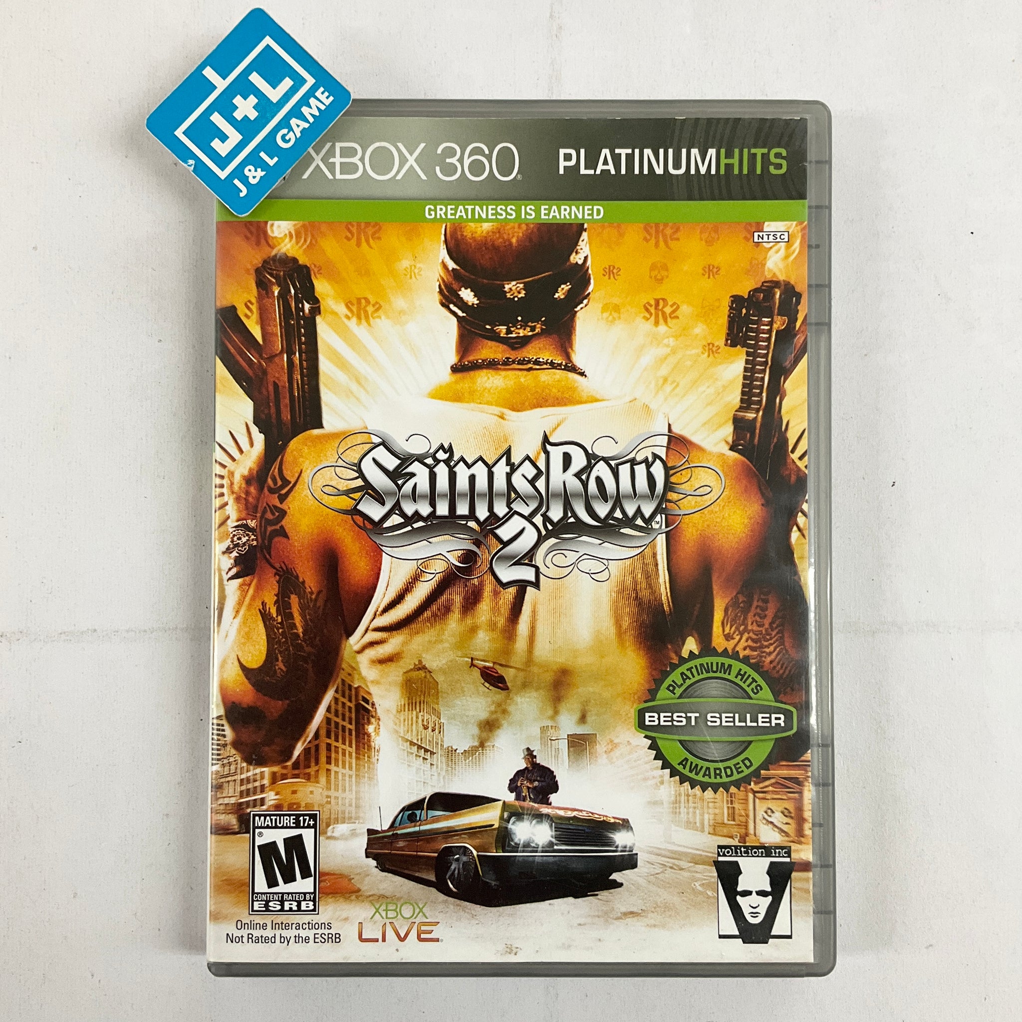 Saints Row 2 (Platinum Hits) - Xbox 360 [Pre-Owned] – J&L Video Games New  York City