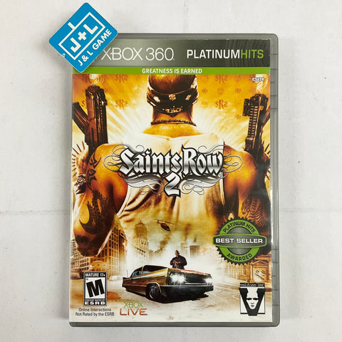 Saints Row 2 (Platinum Hits) - Xbox 360 [Pre-Owned] Video Games THQ   