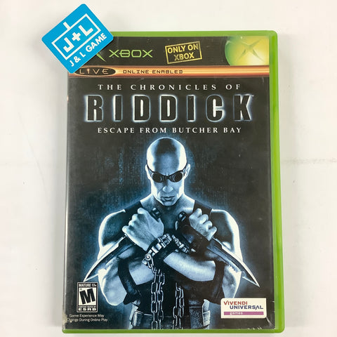 The Chronicles of Riddick: Escape From Butcher Bay - (XB) Xbox [Pre-Owned] Video Games VU Games   