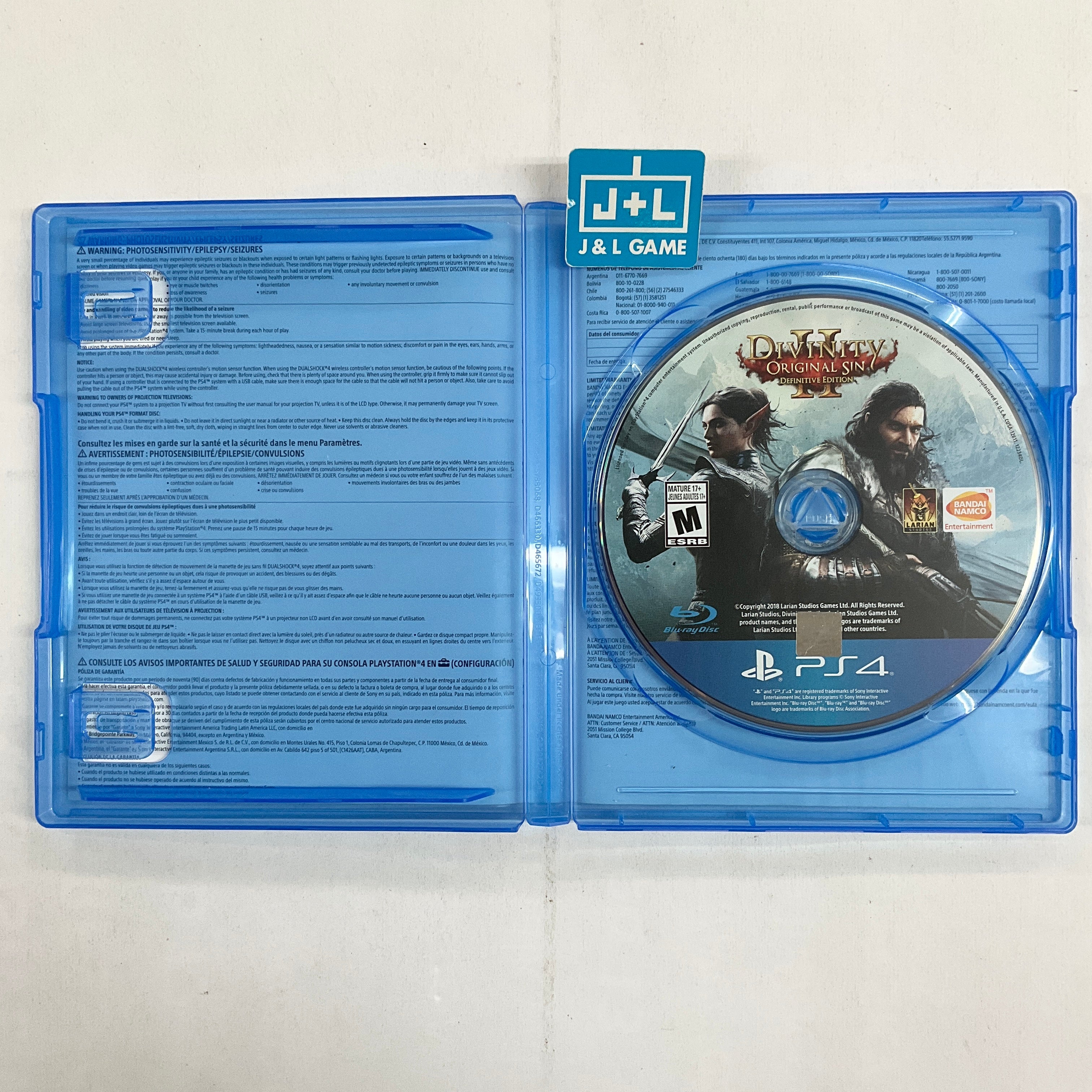 Divinity: Original Sin II (Definitive Edition) - (PS4) PlayStation 4 [Pre-Owned] Video Games BANDAI NAMCO Entertainment   