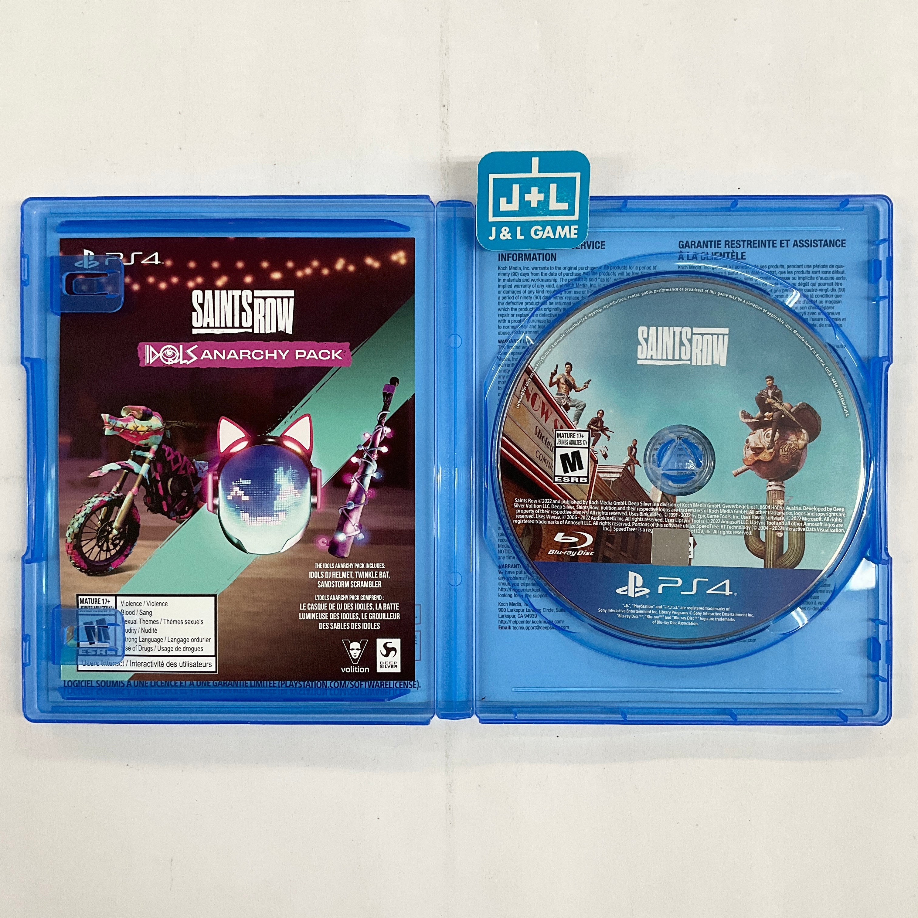 Saints Row - (PS4) PlayStation 4 [Pre-Owned] Video Games Deep Silver   