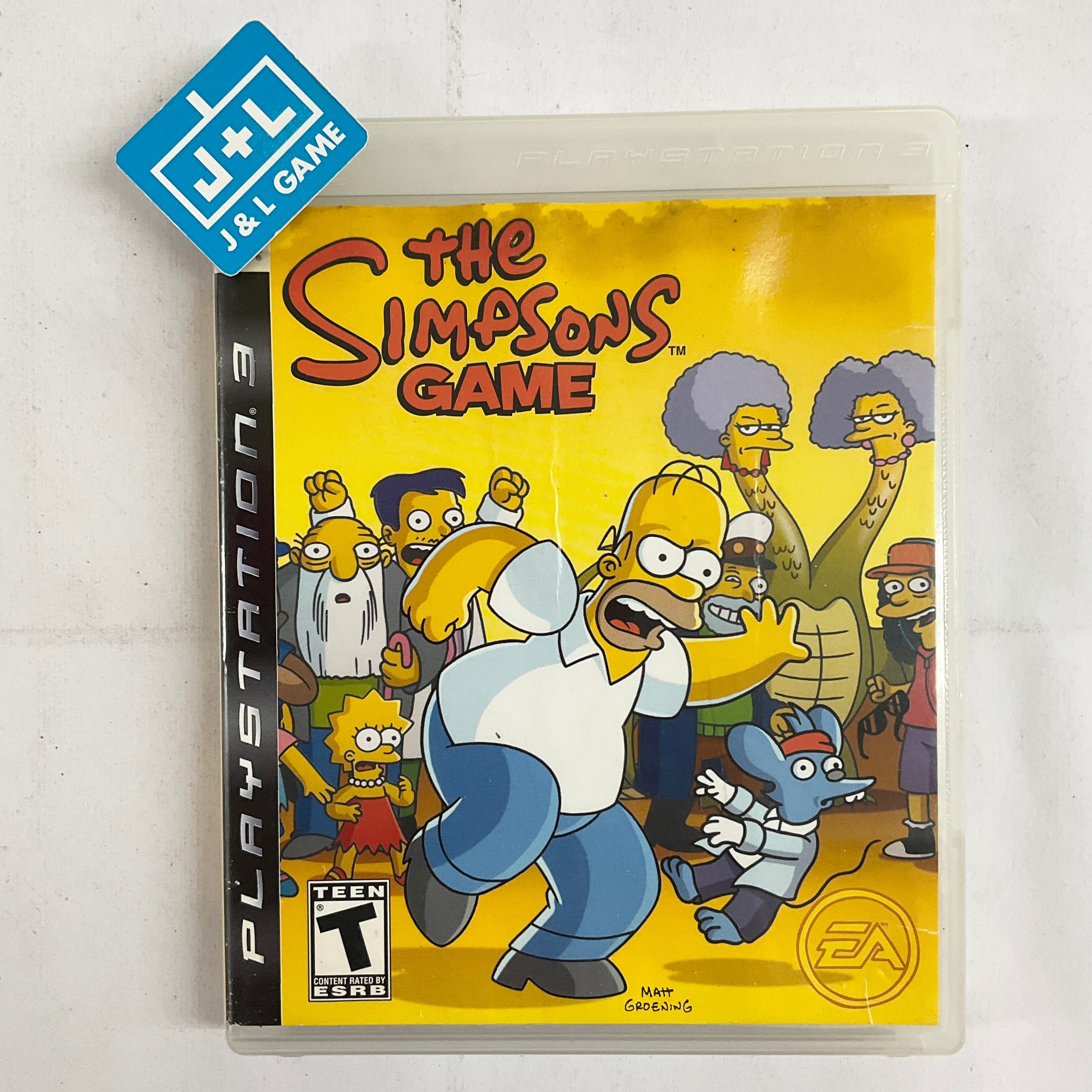 The Simpsons Game - (PS3) PlayStation 3 [Pre-Owned] Video Games EA Games   