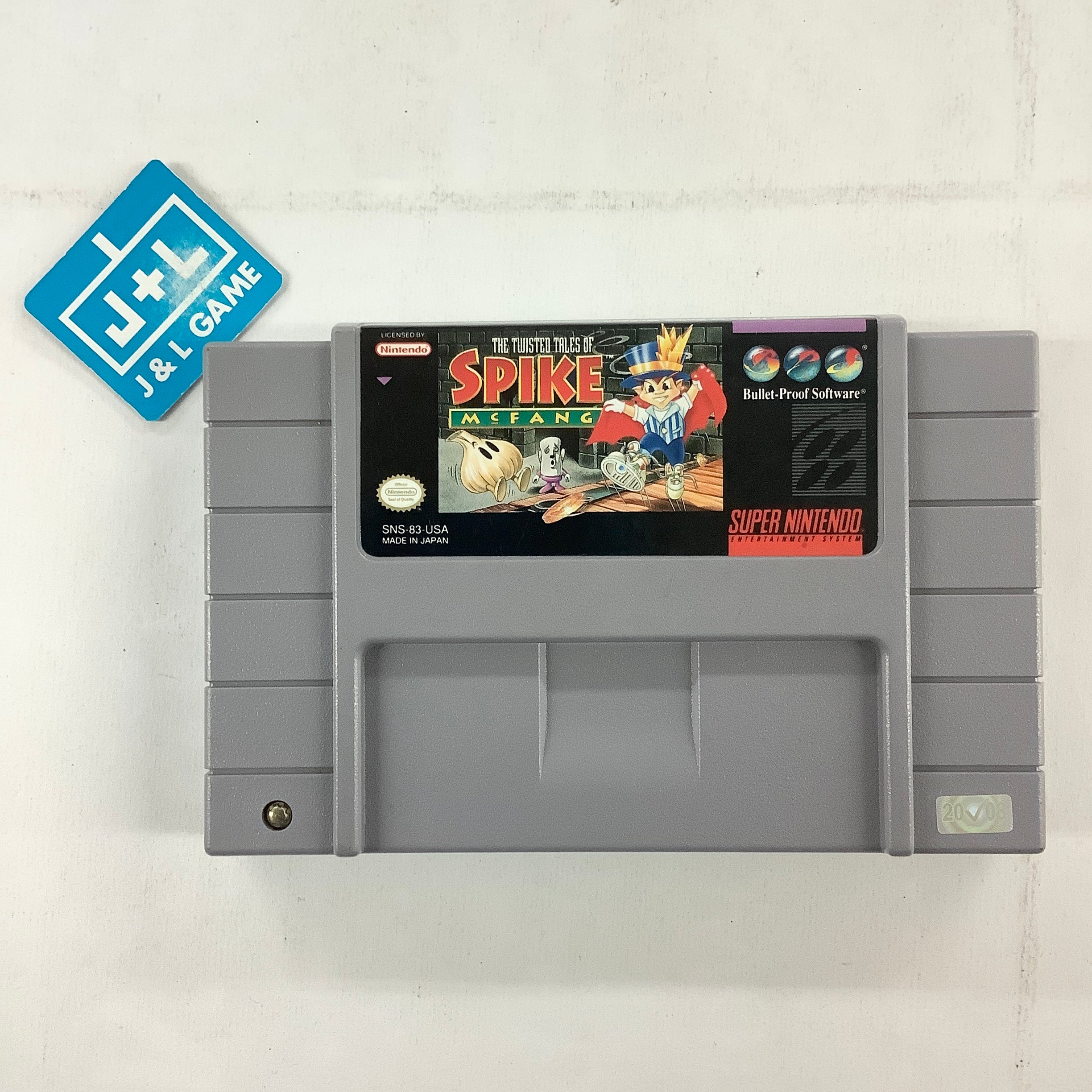 The Twisted Tales of Spike McFang - (SNES) Super Nintendo [Pre-Owned] Video Games Bullet Proof Software   