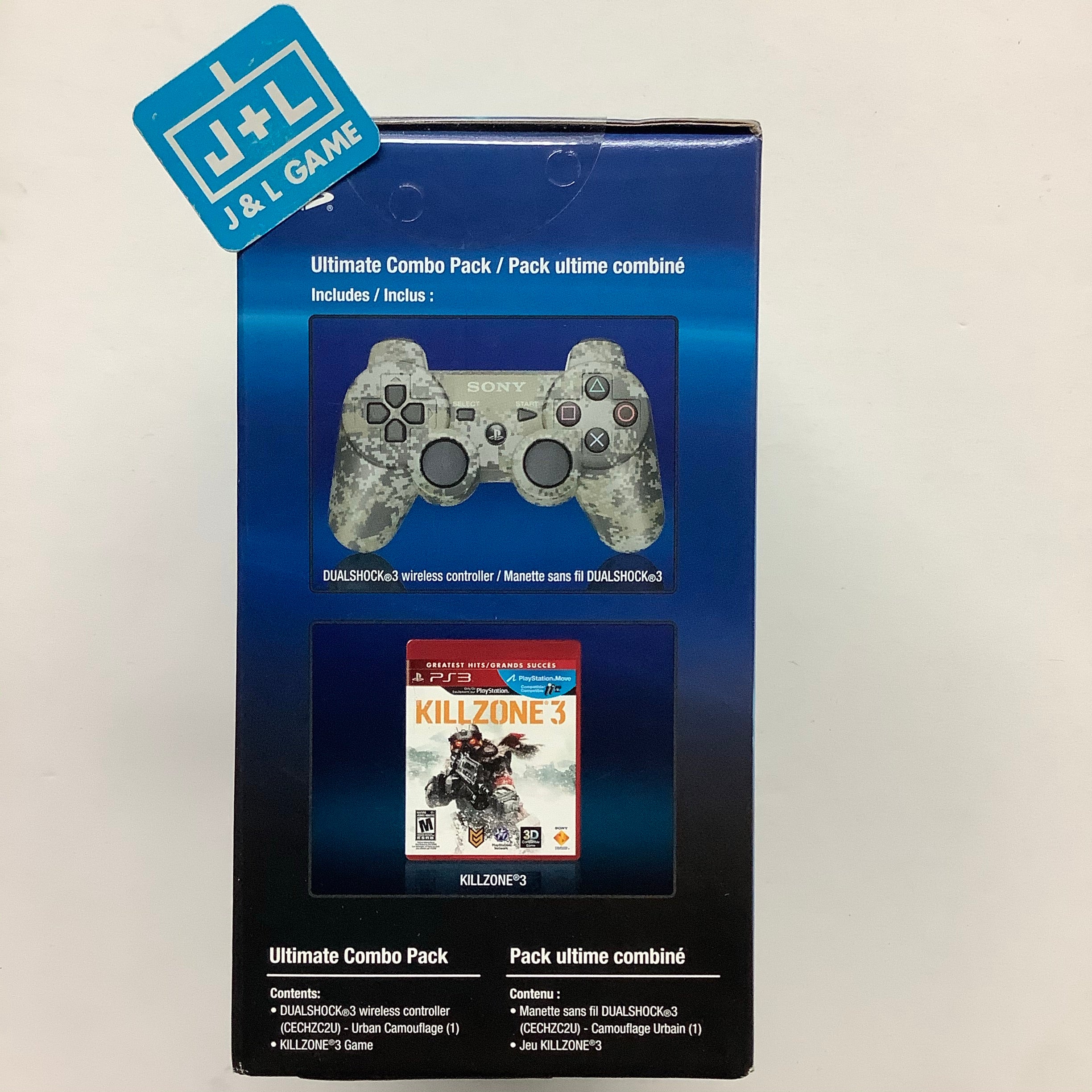 SONY Playstation 3 Killzone 3 & DUALSHOCK3 Wireless Controller