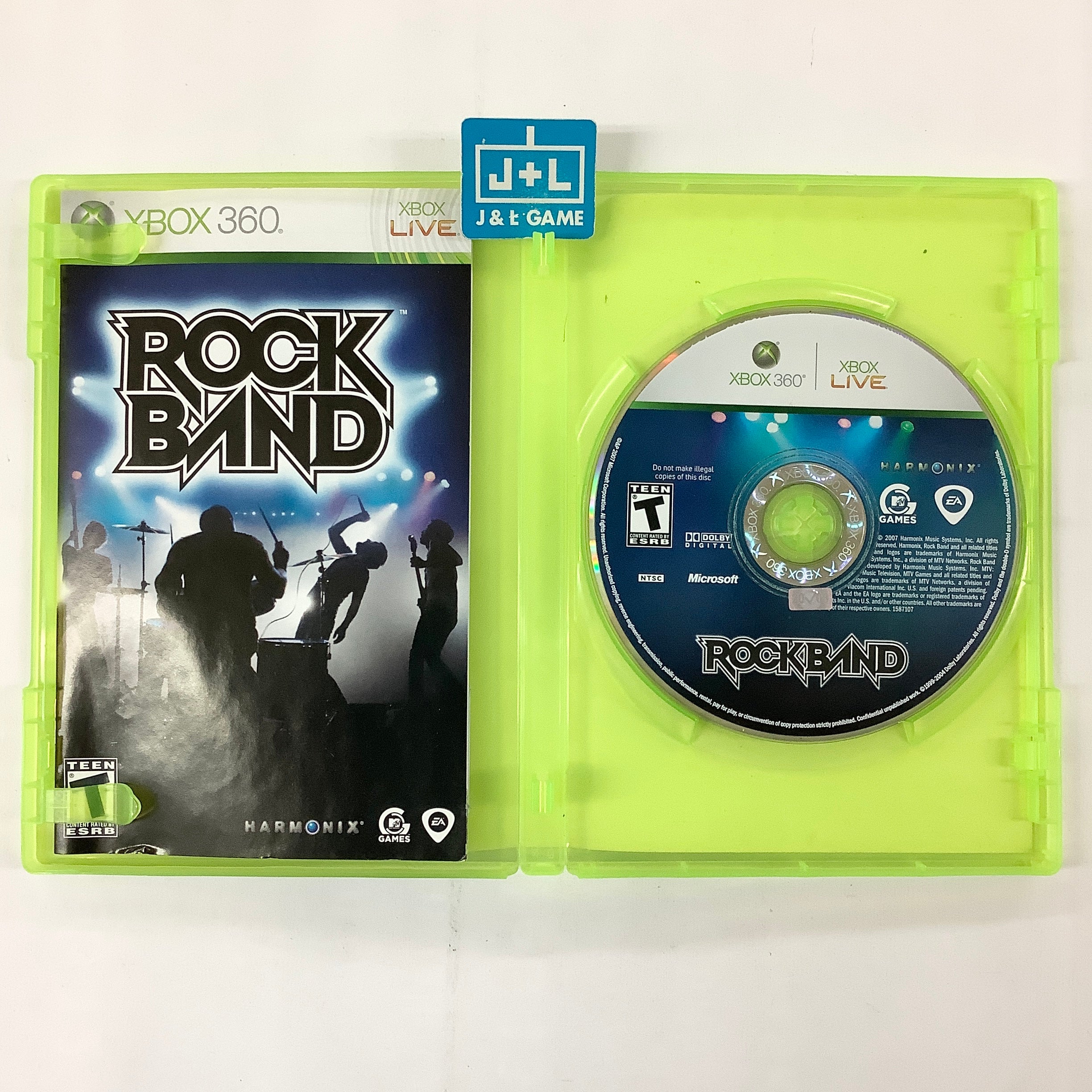 Rock Band - Xbox 360 [Pre-Owned] Video Games MTV Games   
