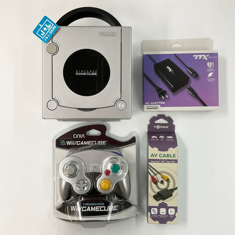 Nintendo Gamecube Console (Platinum) - (GC) GameCube [Pre-Owned] Consoles Nintendo   