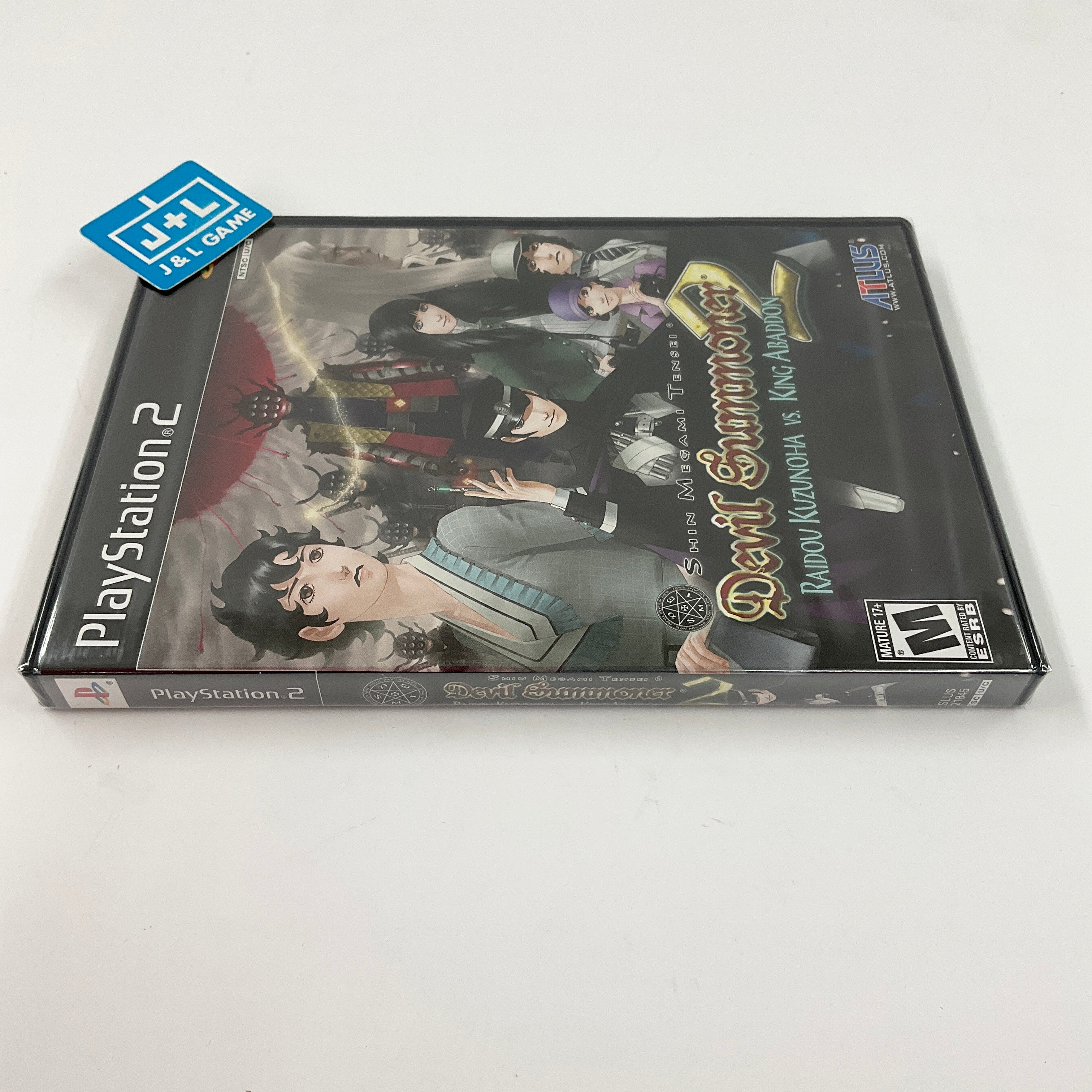 Shin Megami Tensei: Devil Summoner 2: Raidou Kuzunoha versus King Abaddon - (PS2) PlayStation 2 Video Games Atlus   