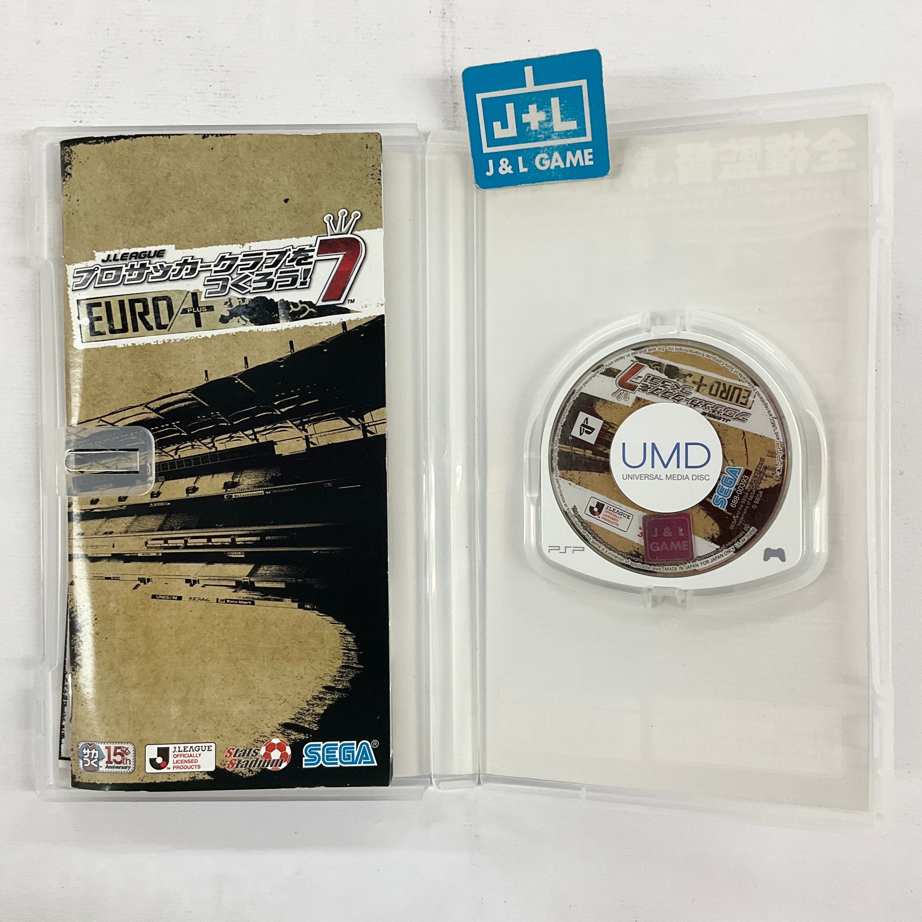 J.League Pro Soccer Club o Tsukurou! 7 Euro Plus - Sony PSP [Pre-Owned] (Japanese Import) Video Games Sega   