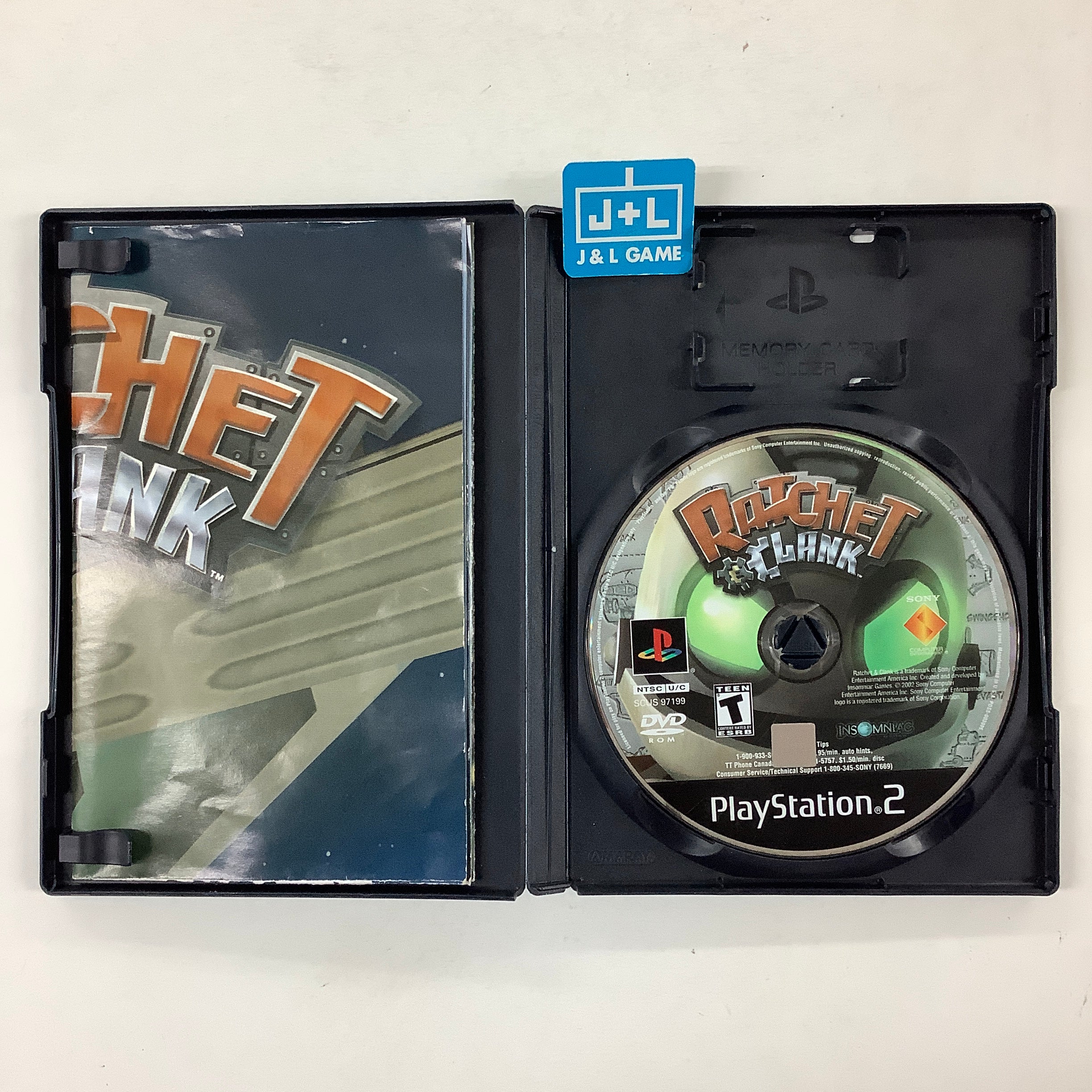 Ratchet & Clank - (PS2) PlayStation 2 [Pre-Owned] Video Games SCEA   