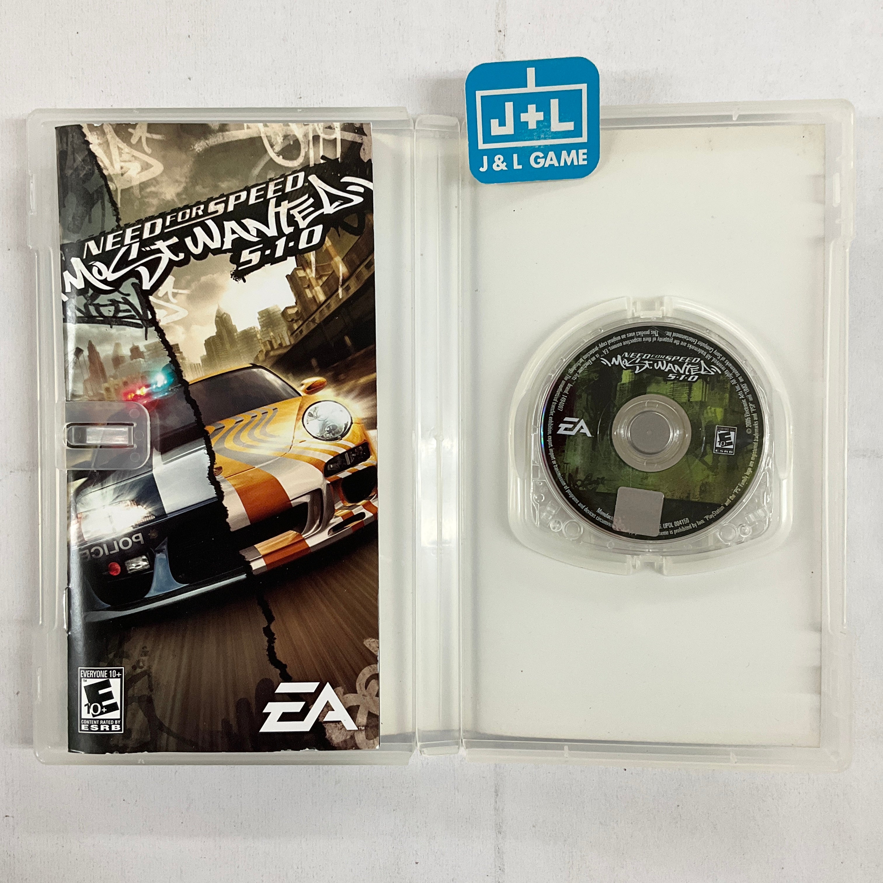 Need for Speed Most Wanted 5-1-0 - SONY PSP [Pre-Owned] Video Games Electronic Arts   
