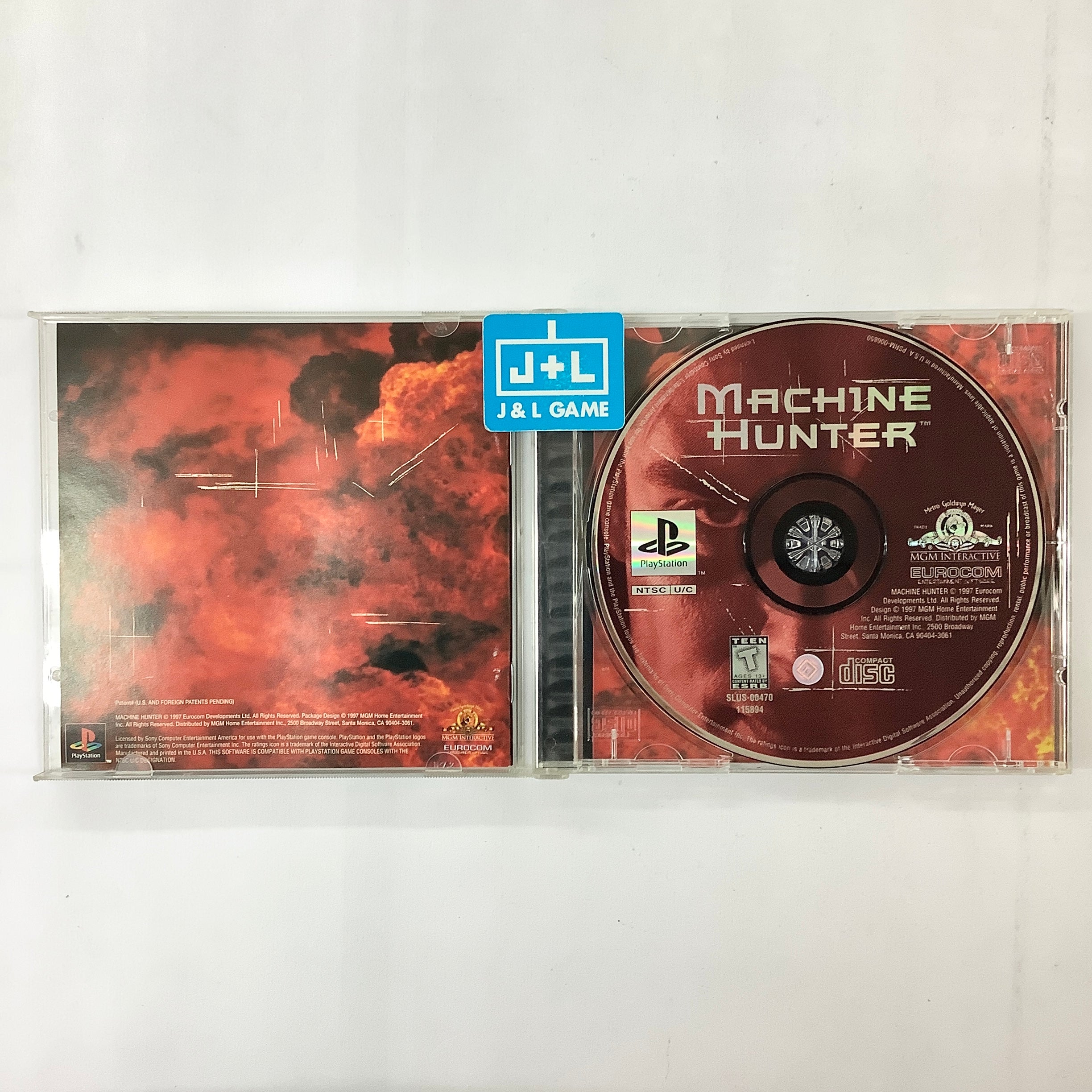 Machine Hunter - (PS1) PlayStation 1 [Pre-Owned] Video Games MGM Interactive   