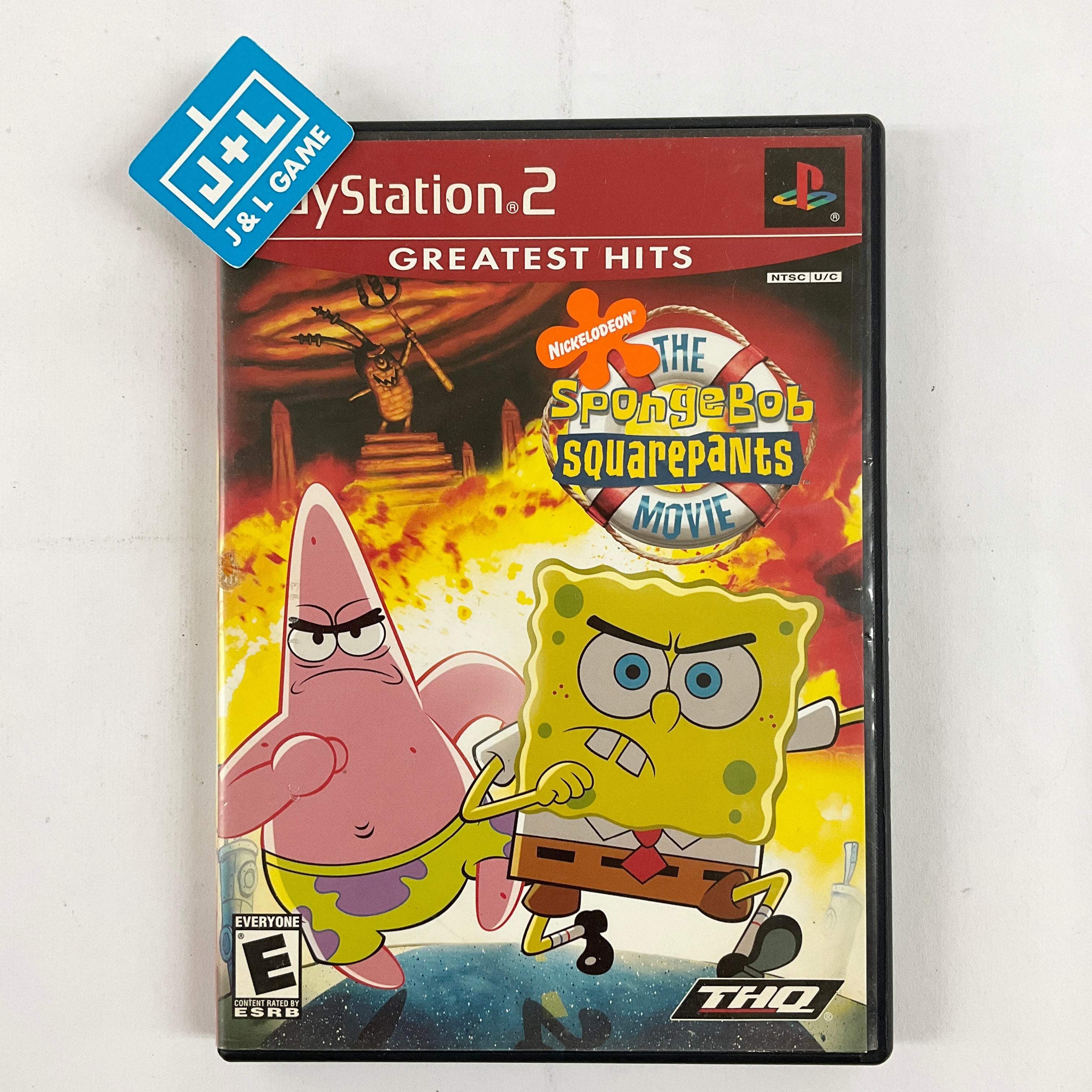 The SpongeBob SquarePants Movie (Greatest Hits) - (PS2) PlayStation 2 [Pre-Owned] Video Games THQ   