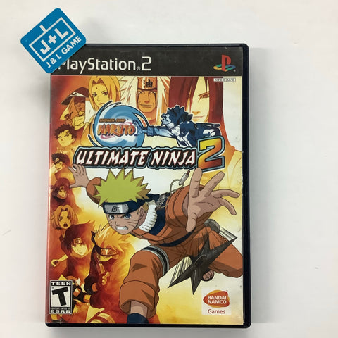 Naruto: Ultimate Ninja 2 - (PS2) PlayStation 2 [Pre-Owned] Video Games Namco Bandai Games   