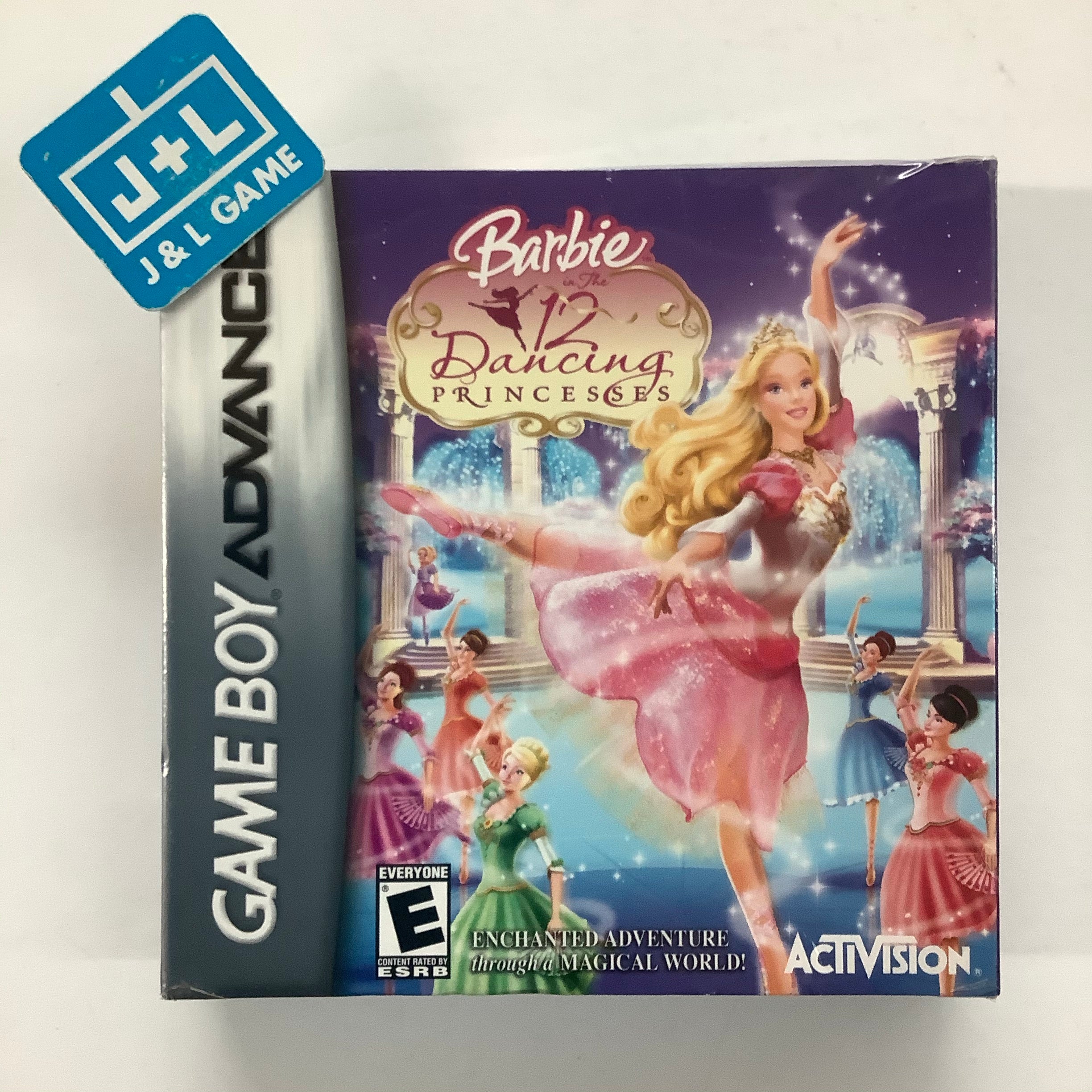 Barbie in The 12 Dancing Princesses - (GBA) Game Boy Advance Video Games Activision   