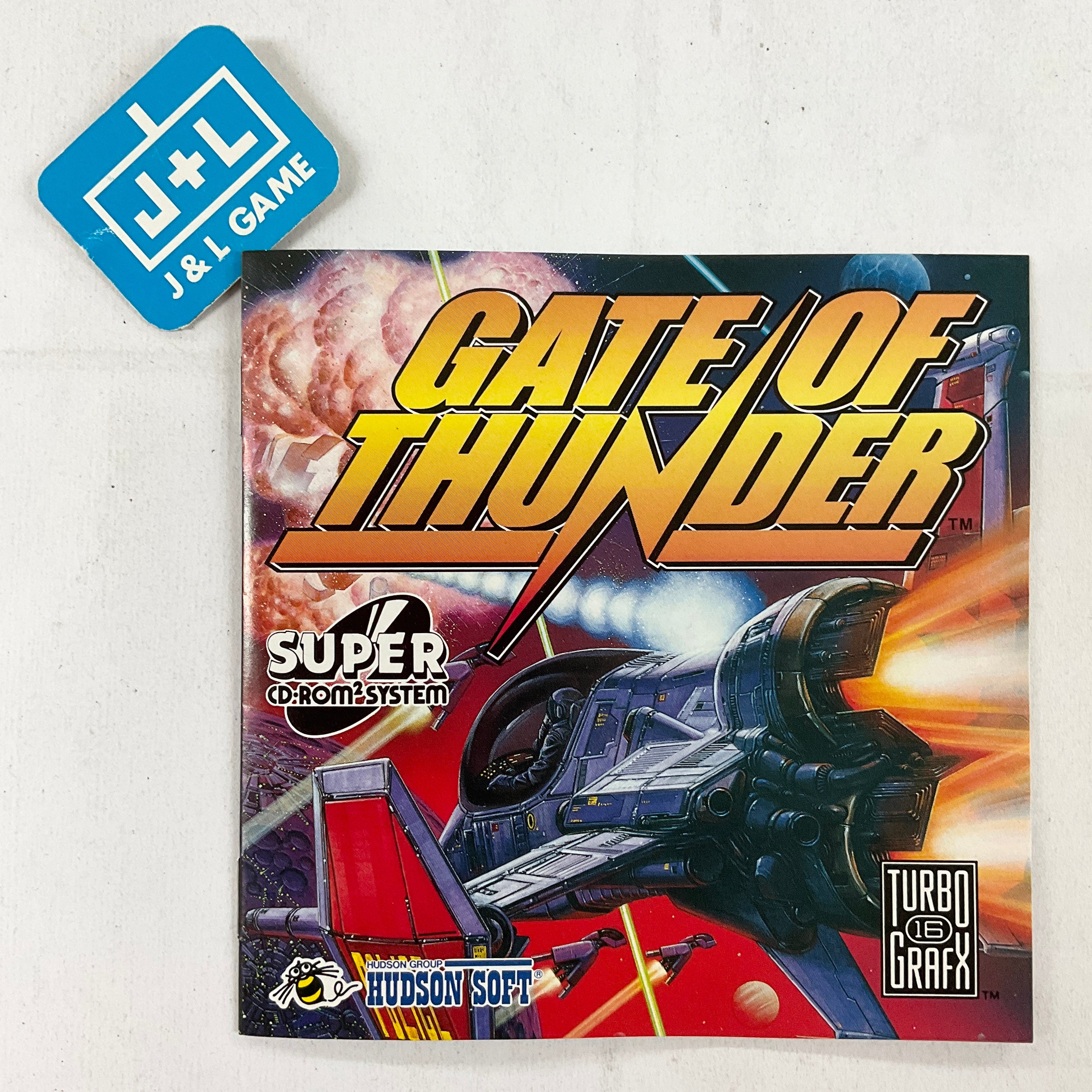 Gate of Thunder / Bonk's Adventure / Bonk's Revenge - (TG16) TurboGrafx-16 [Pre-Owned] Video Games Hudson Soft   