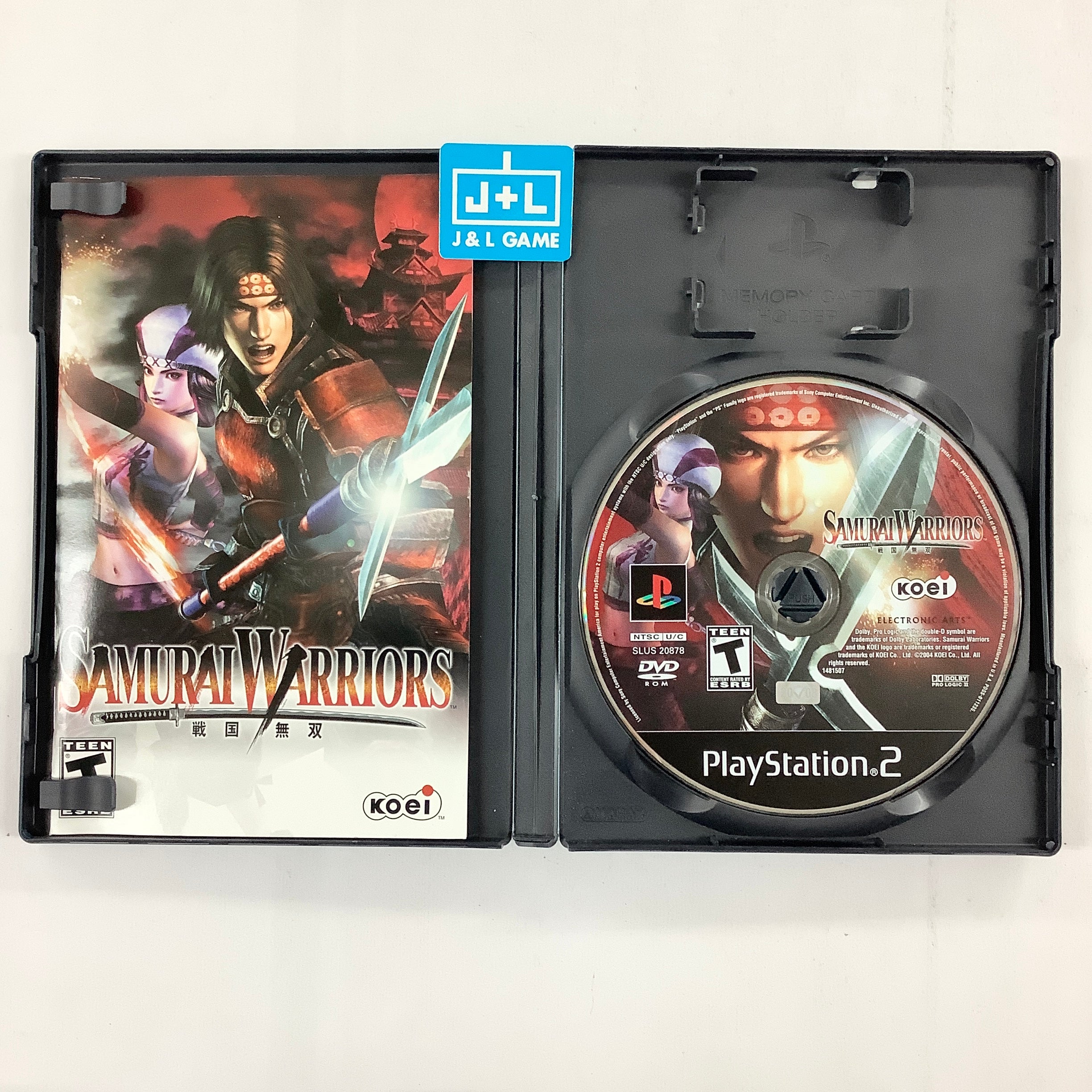 Samurai Warriors - (PS2) PlayStation 2 [Pre-Owned] | J&L Game