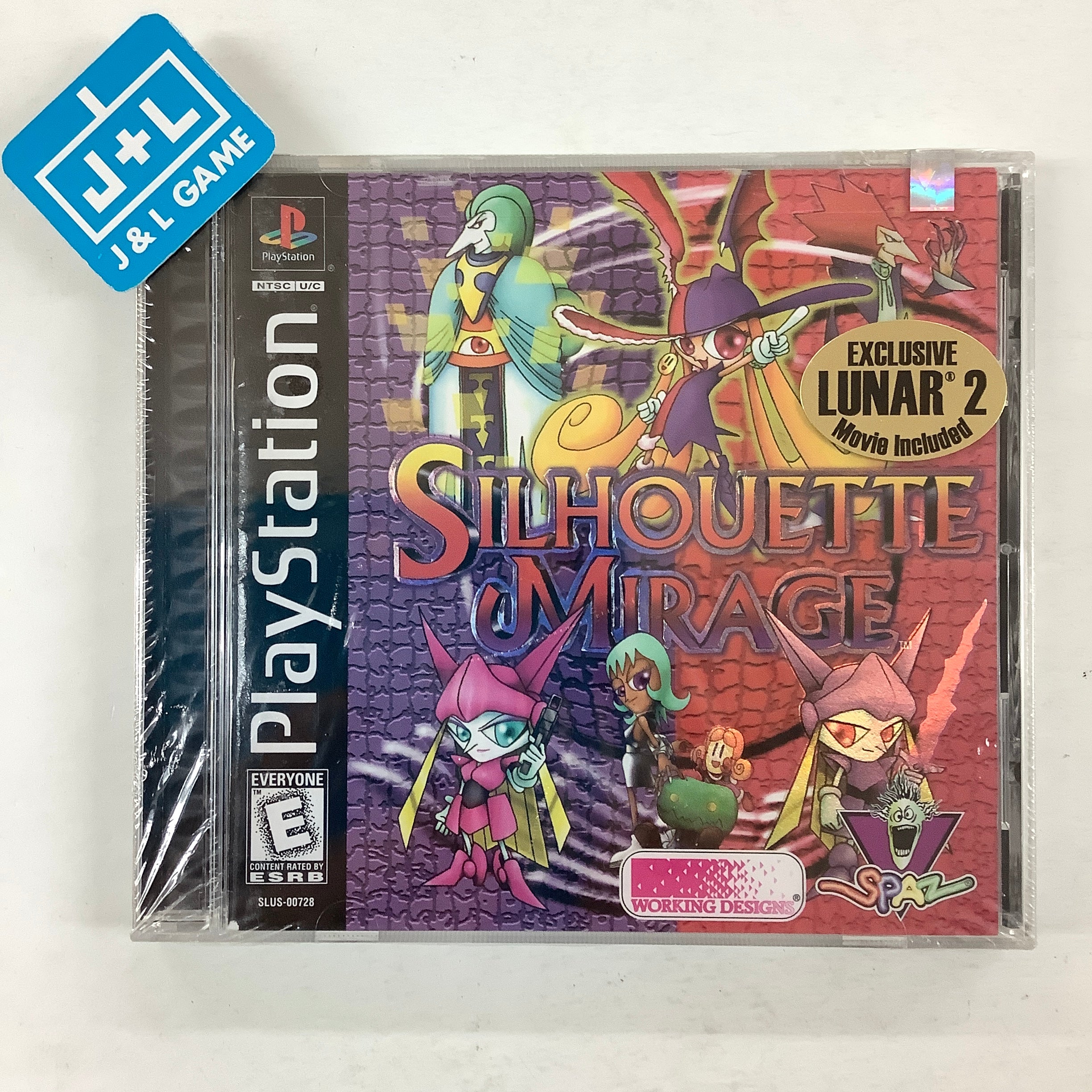 Silhouette Mirage - (PS1) PlayStation 1 Video Games Working Designs   