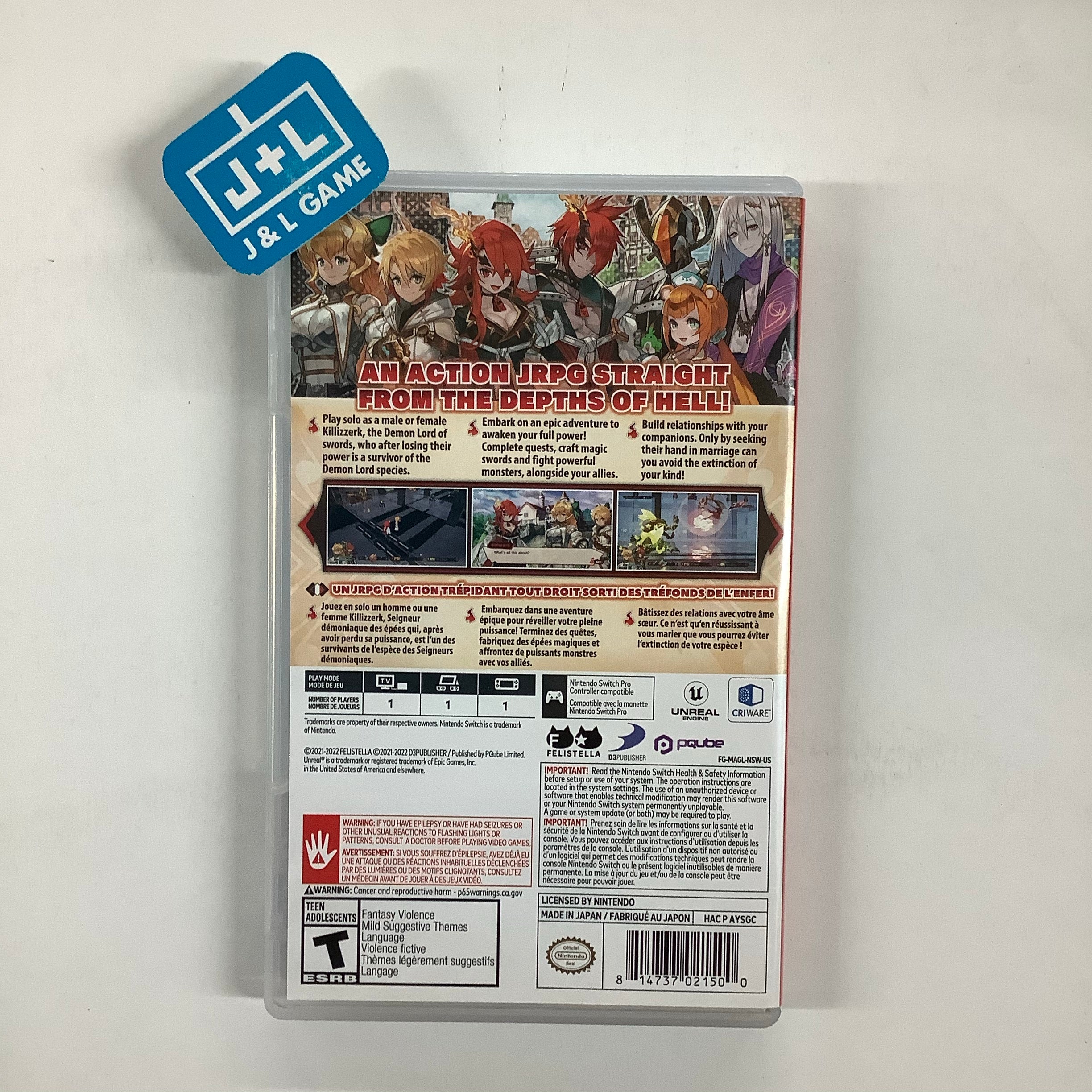 Maglam Lord - (NSW) Nintendo Switch [UNBOXING] Video Games PQube   