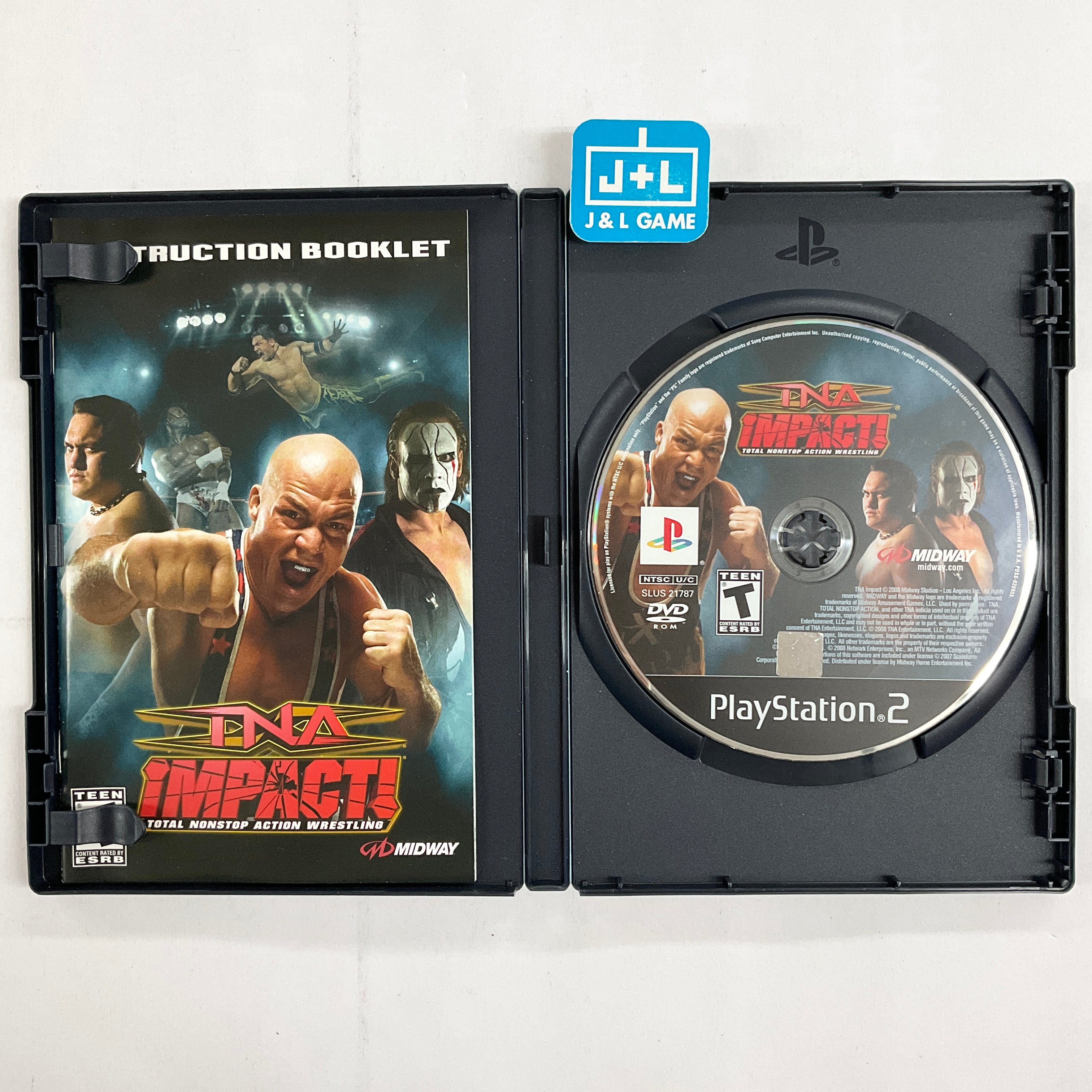 TNA iMPACT! - (PS2) PlayStation 2 [Pre-Owned] Video Games Midway   