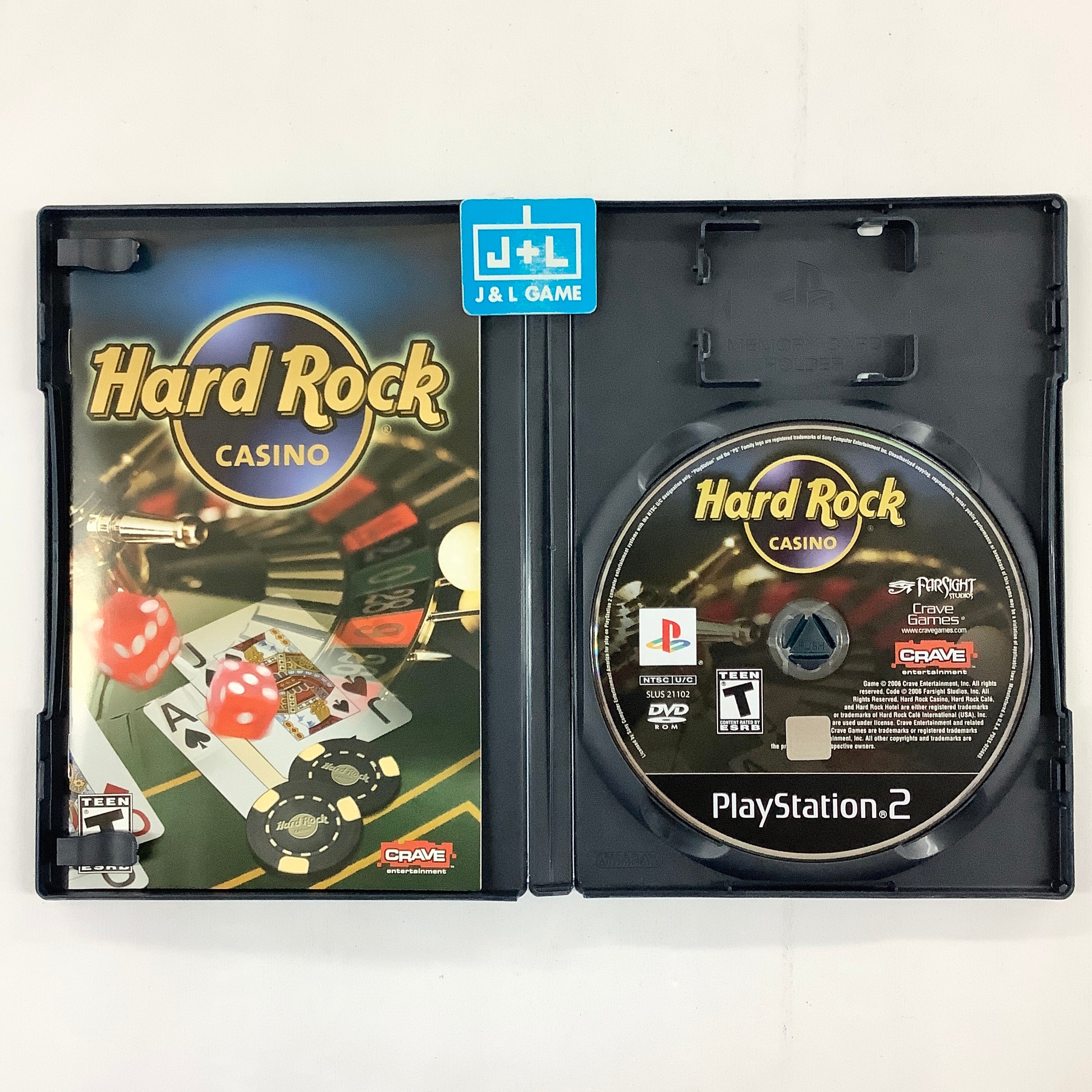 Hard Rock Casino - (PS2) PlayStation 2 [Pre-Owned] Video Games Crave   