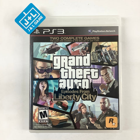 Grand Theft Auto: Episodes from Liberty City - (PS3) PlayStation 3 [Pre-Owned] Video Games Rockstar Games   