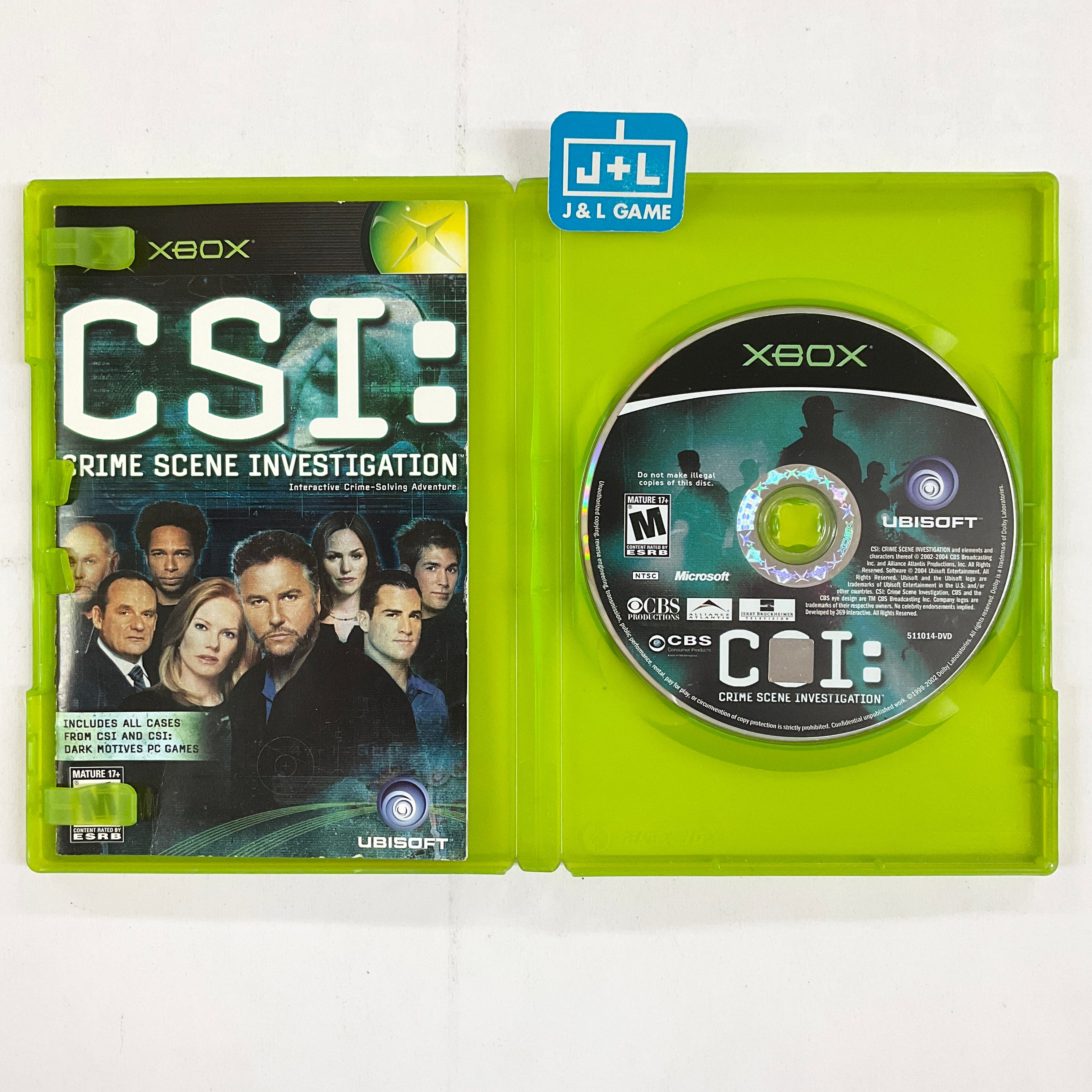CSI: Crime Scene Investigation - (XB) XBox [Pre-Owned] Video Games Ubisoft   