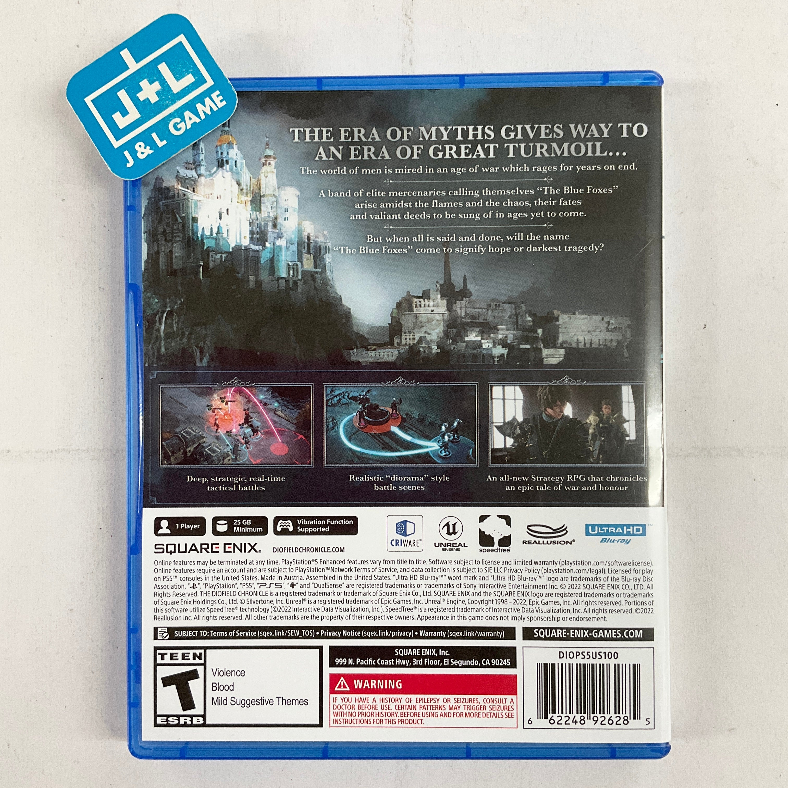 The Diofield Chronicle - (PS5) PlayStation 5 [Pre-Owned] Video Games Square Enix   