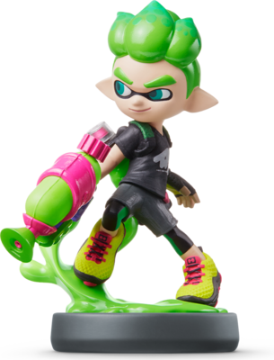 Inkling Boy (Neon Green) (Splatoon series) - Nintendo Switch Amiibo Amiibo J&L Video Games New York City   