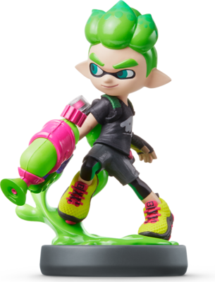 Inkling Boy (Neon Green) (Splatoon series) - Nintendo Switch Amiibo Amiibo Nintnedo   