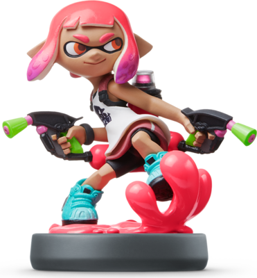 Inkling Girl (Neon Pink) (Splatoon series) - Nintendo Switch Amiibo Amiibo Nintendo   