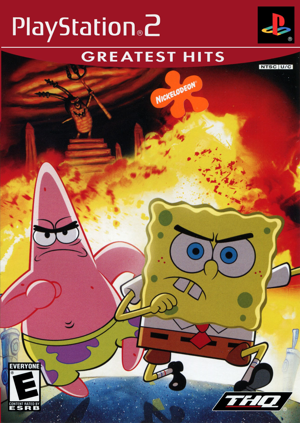 The SpongeBob SquarePants Movie (Greatest Hits) - (PS2) PlayStation 2 [Pre-Owned] Video Games THQ   