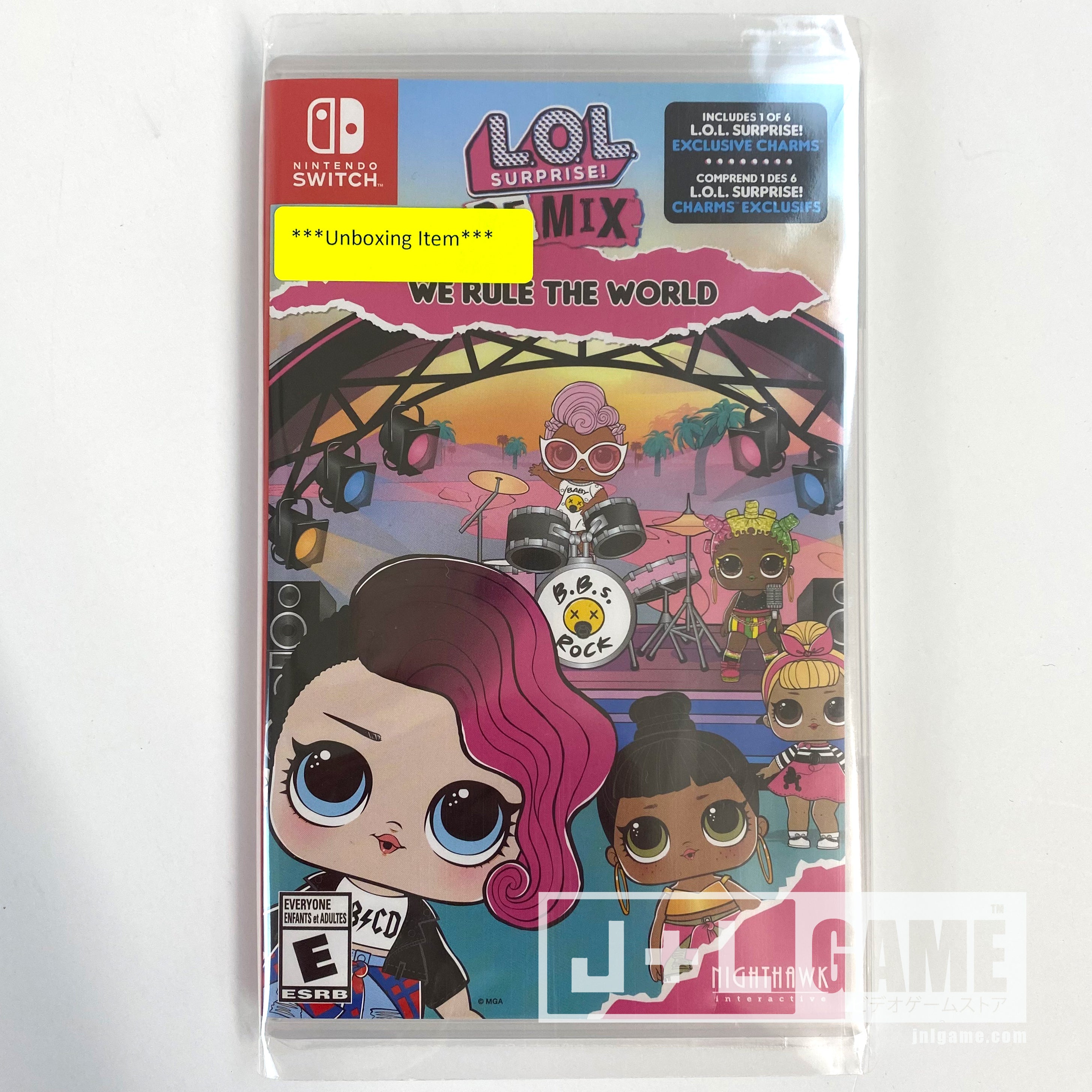L.O.L Surprise! Remix: We Rule The World - (NSW) Nintendo Switch [UNBOXING] Video Games Nighthawk Interactive   