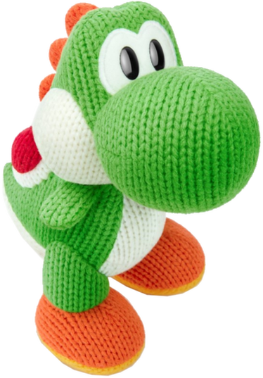 Mega Yarn Yoshi (Yoshi's Woolly World) - Nintendo WiiU Amiibo (Japanese Import) Amiibo Nintendo   