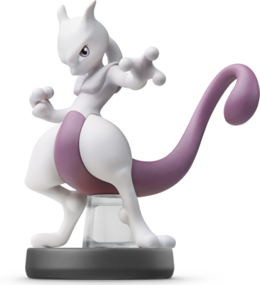 Mewtwo (Super Smash Bros. series) - Nintendo WiiU Amiibo (Japanese Import) Amiibo Nintendo   