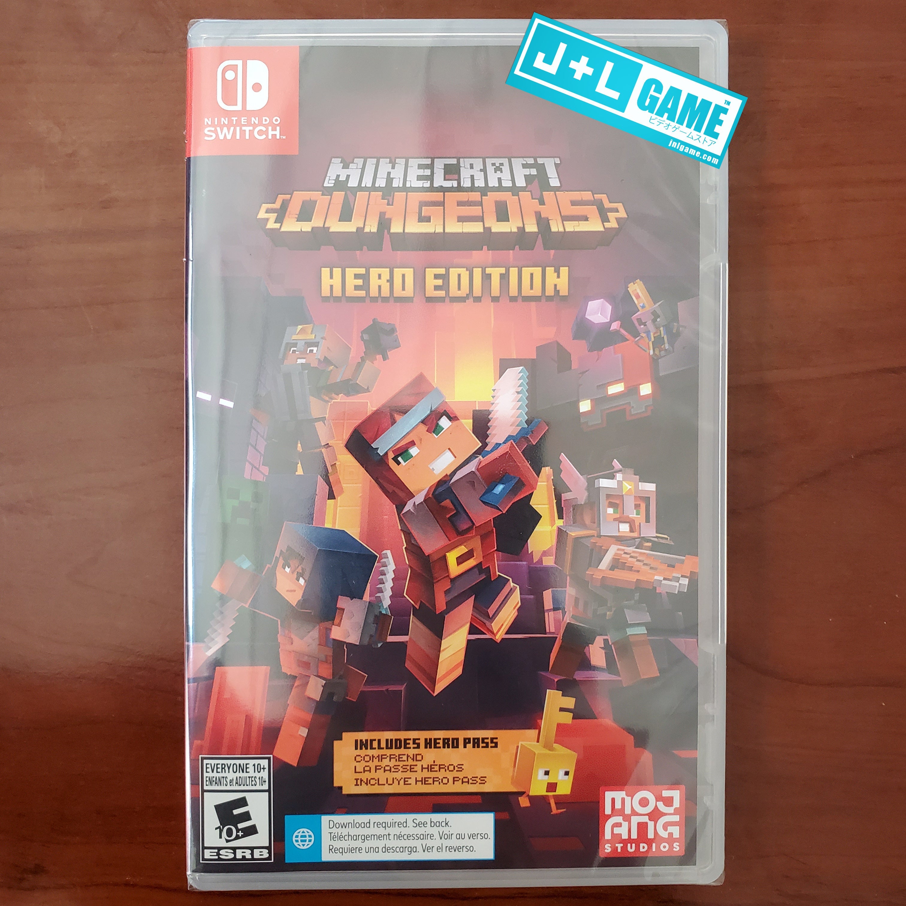 Minecraft Dungeons Hero Edition - (NSW) Nintendo Switch [Pre-Owned] Video Games Mojang AB   