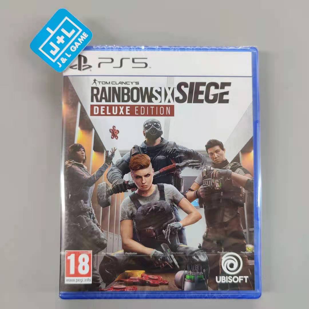 Tom Clancy's Rainbow Six Siege (Deluxe Edition) - (PS5) PlayStation 5 (European Import) Video Games Ubisoft   
