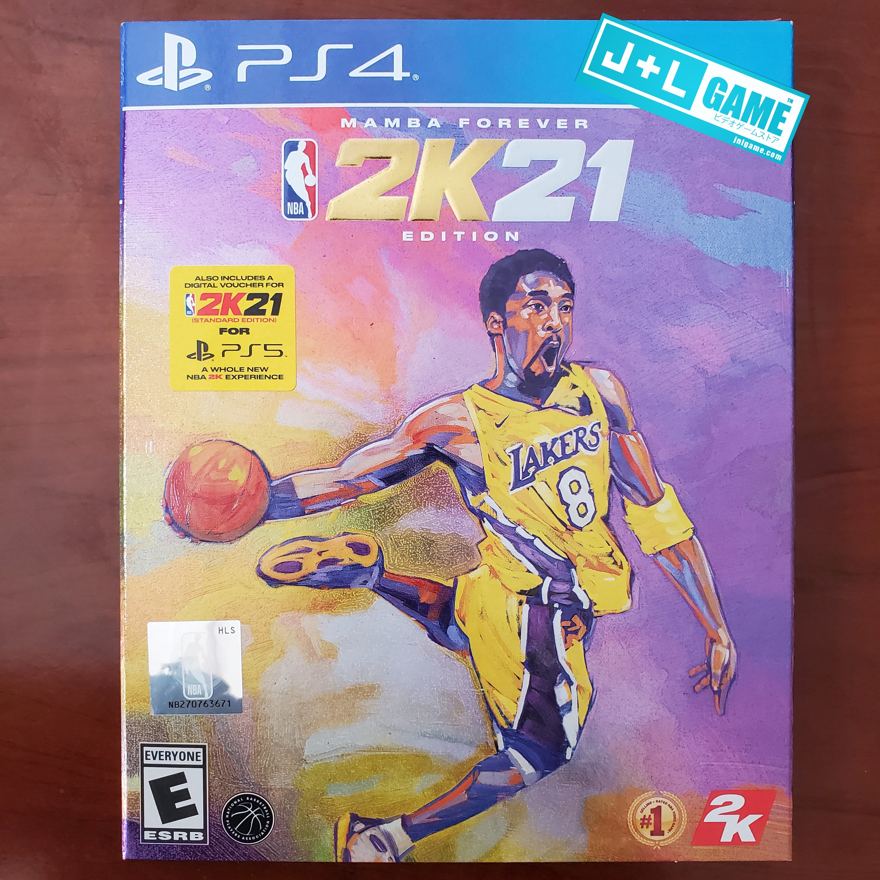 NBA 2K21 Mamba Forever Edition - PlayStation 4 Video Games 2K   