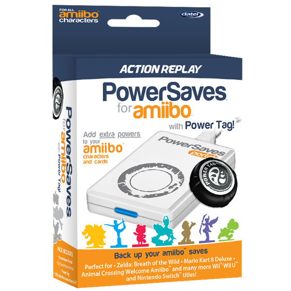 Datel Action Replay Power Saves Amiibo Characters Add Extra Power -  Nintendo WiiU and 3DS Accessories Datel   